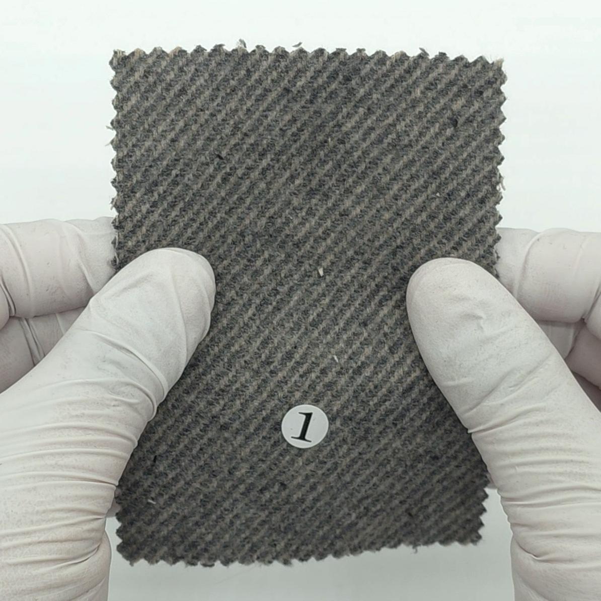 Herringbone Twill Poly Rayon Wool Span Woven Fabric - FAB1872 - Main