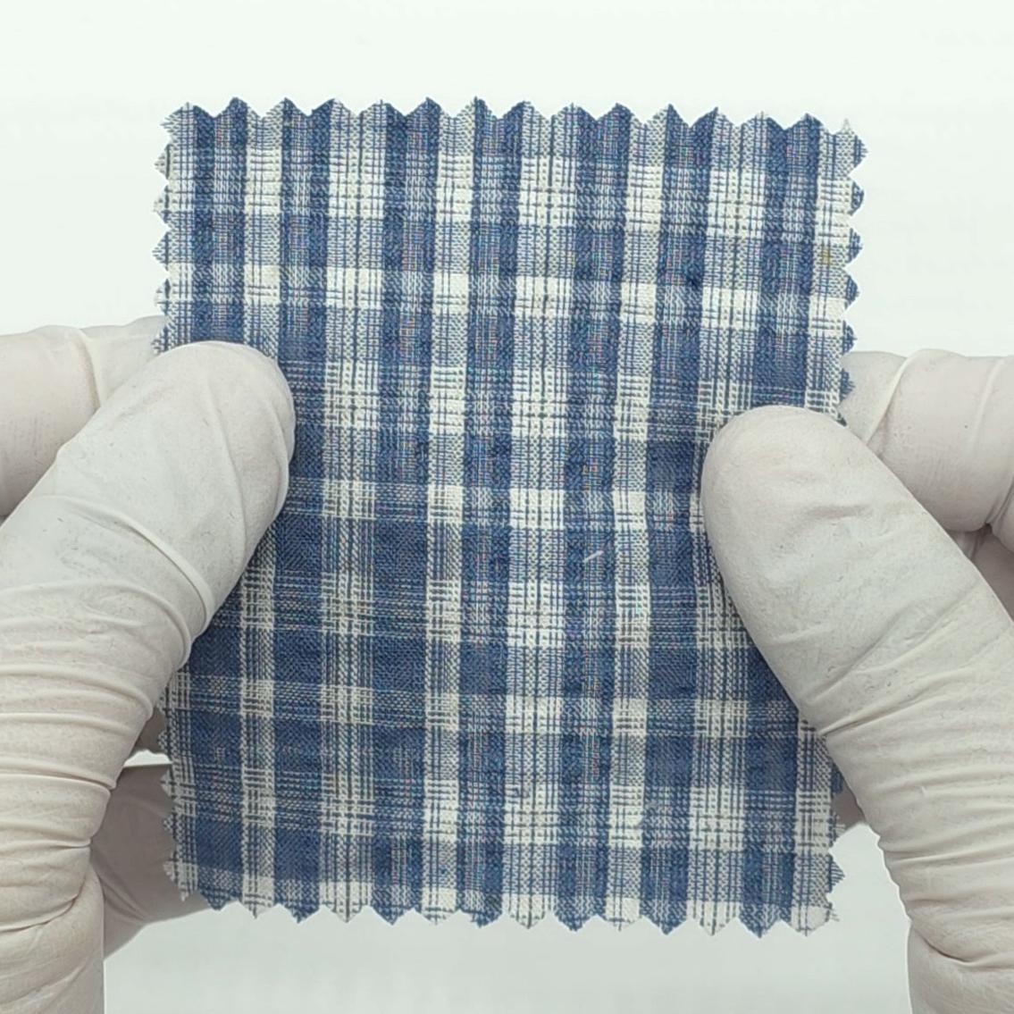 Plaid Cotton Woven Fabric - FAB1864 - Main