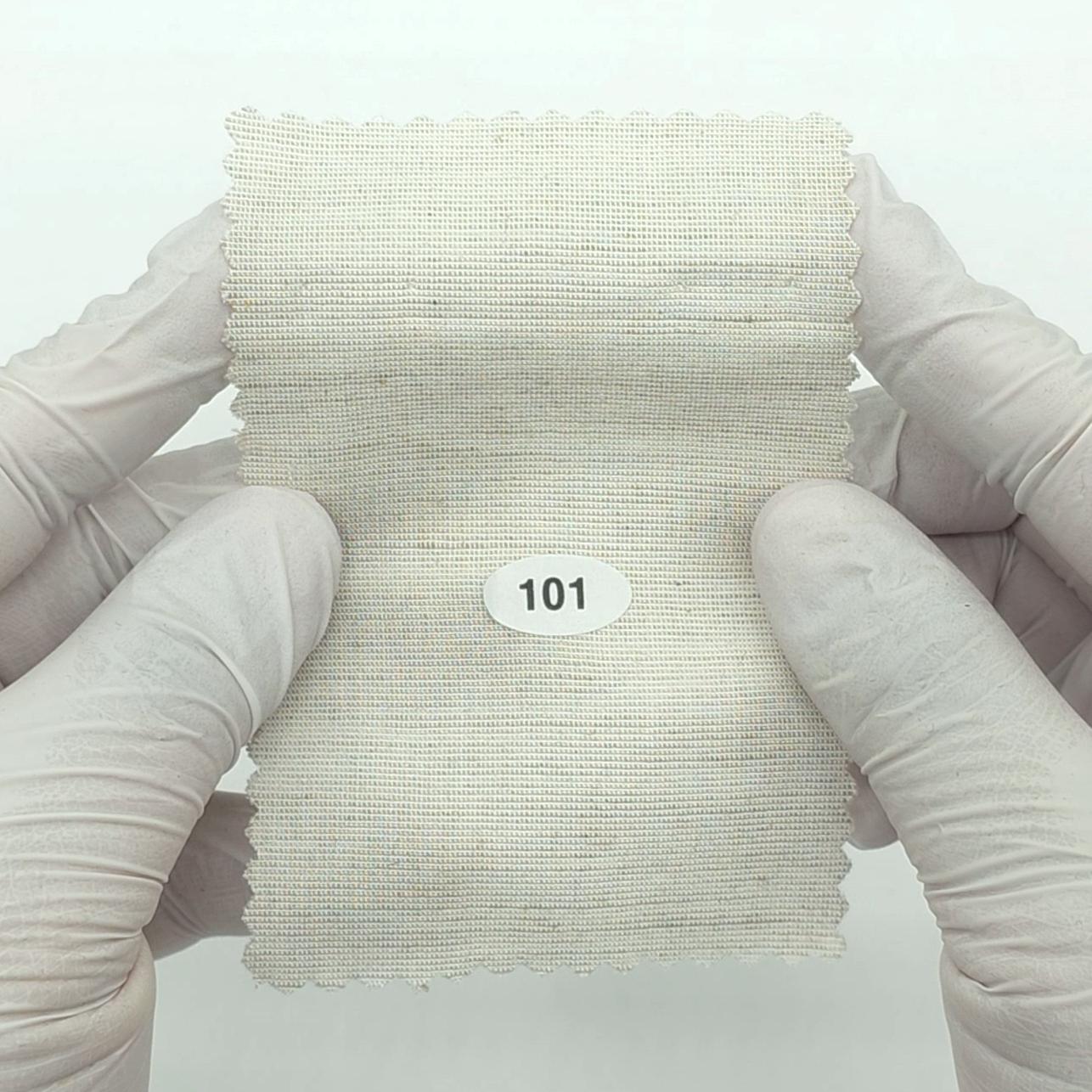 1: Light Gray-2: Slate Gray-3: Warm Gray-4: Dark Green-5: Peach - Linen Textured LR Woven Fabric - FAB 1853