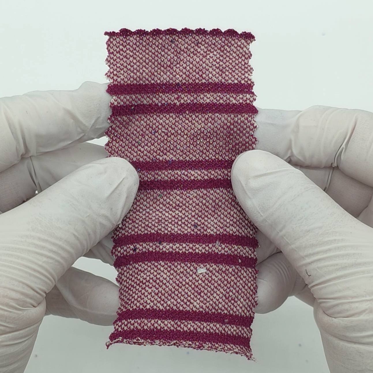 Breathable Textured Pique Cotton Knit Fabric - FAB 1928 - Main