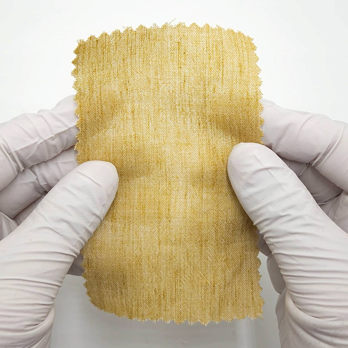 Solid Crinkled Plain Cotton Polyester Linen Woven Fabric - FAB1772 - 1.Yellow beige-2.Light yellow-3.Light peach-4.White-5.Light pink-6.Natural-7.Light grey-8.Sage green-9.Powder blue-10.Medium grey