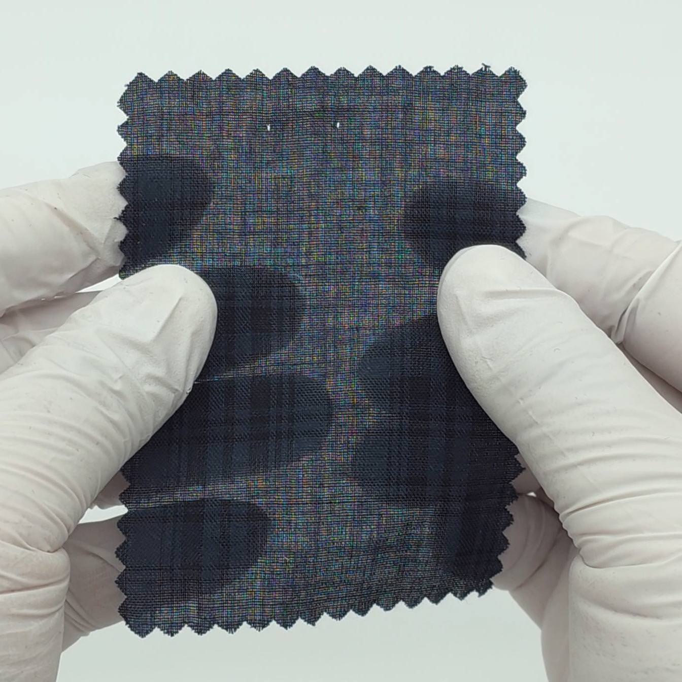 Airy Lightweight Plaid Cotton Rayon Woven Fabric - FAB 1936 - Main