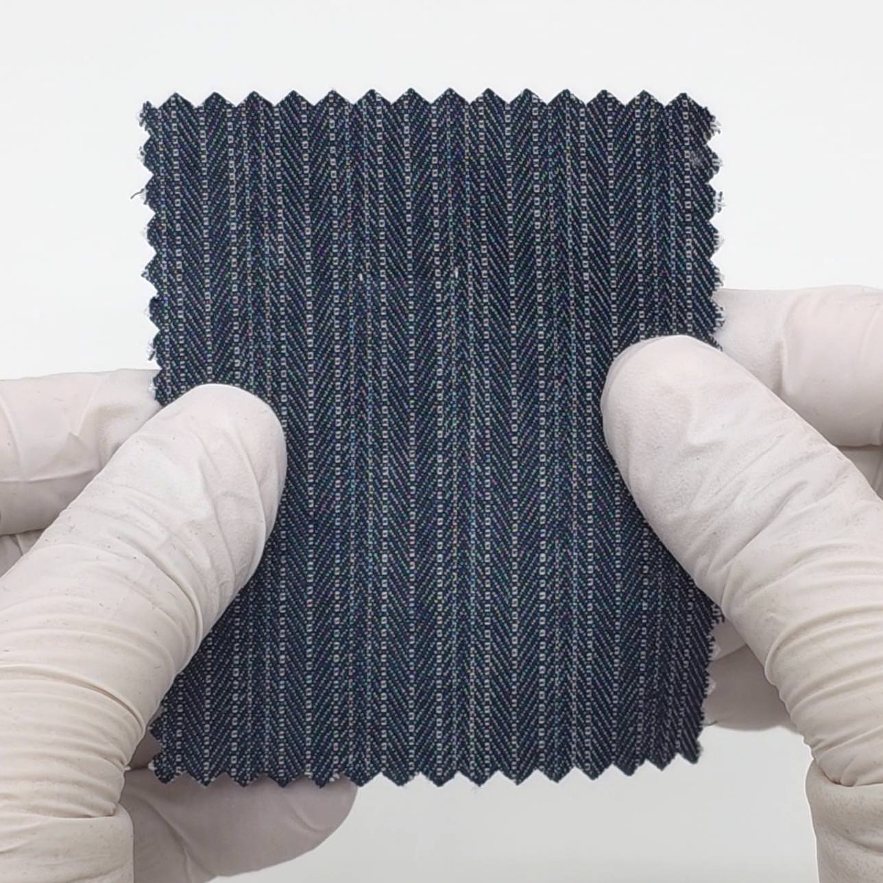 Herringbone Cotton Denim Woven Fabric - FAB1915 - Main