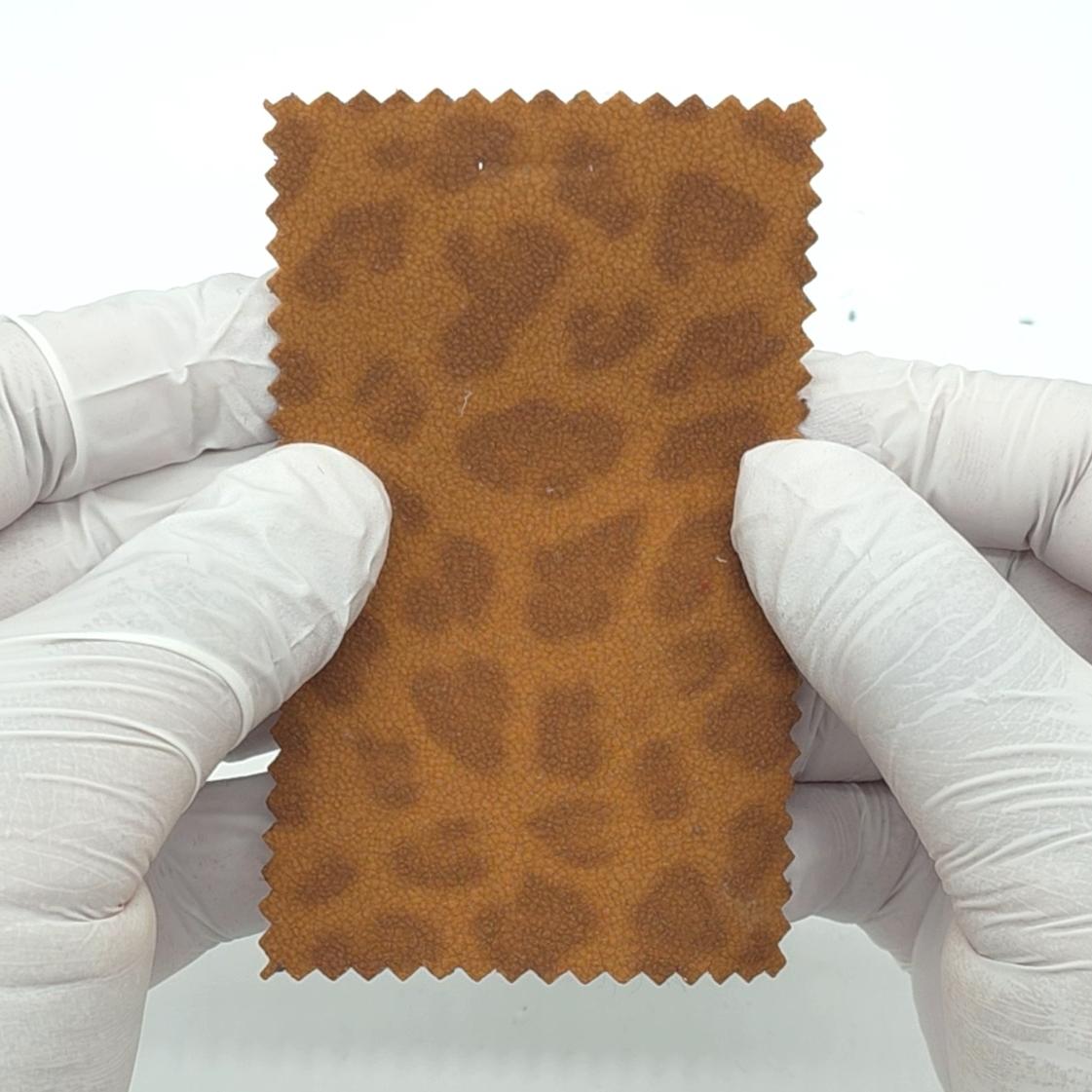 Animal Print Polyester Polyurethane Knit Fabric - FAB1978