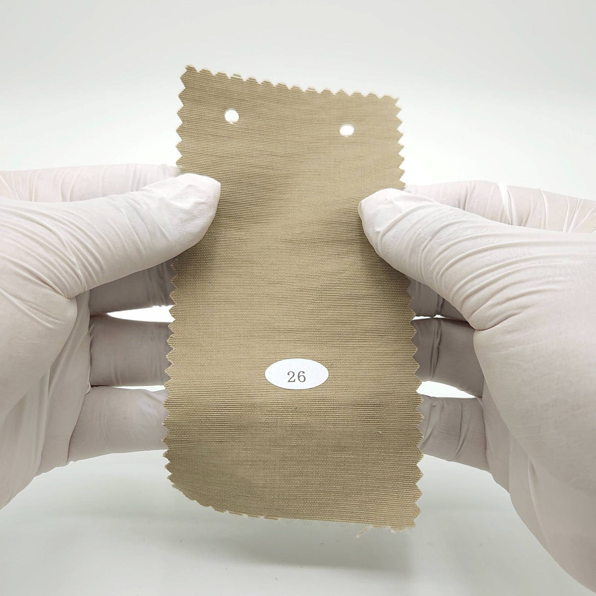 Solid Recycled Nylon Cotton Woven Fabric - FAB1709 - 1.Grey Cloud-2.Coral Reef-3.Dawn Pink-4.Old Lace-5.Vanilla-6.Almond Frost-7.Tealish Blue-8.Charcoal-9.Black