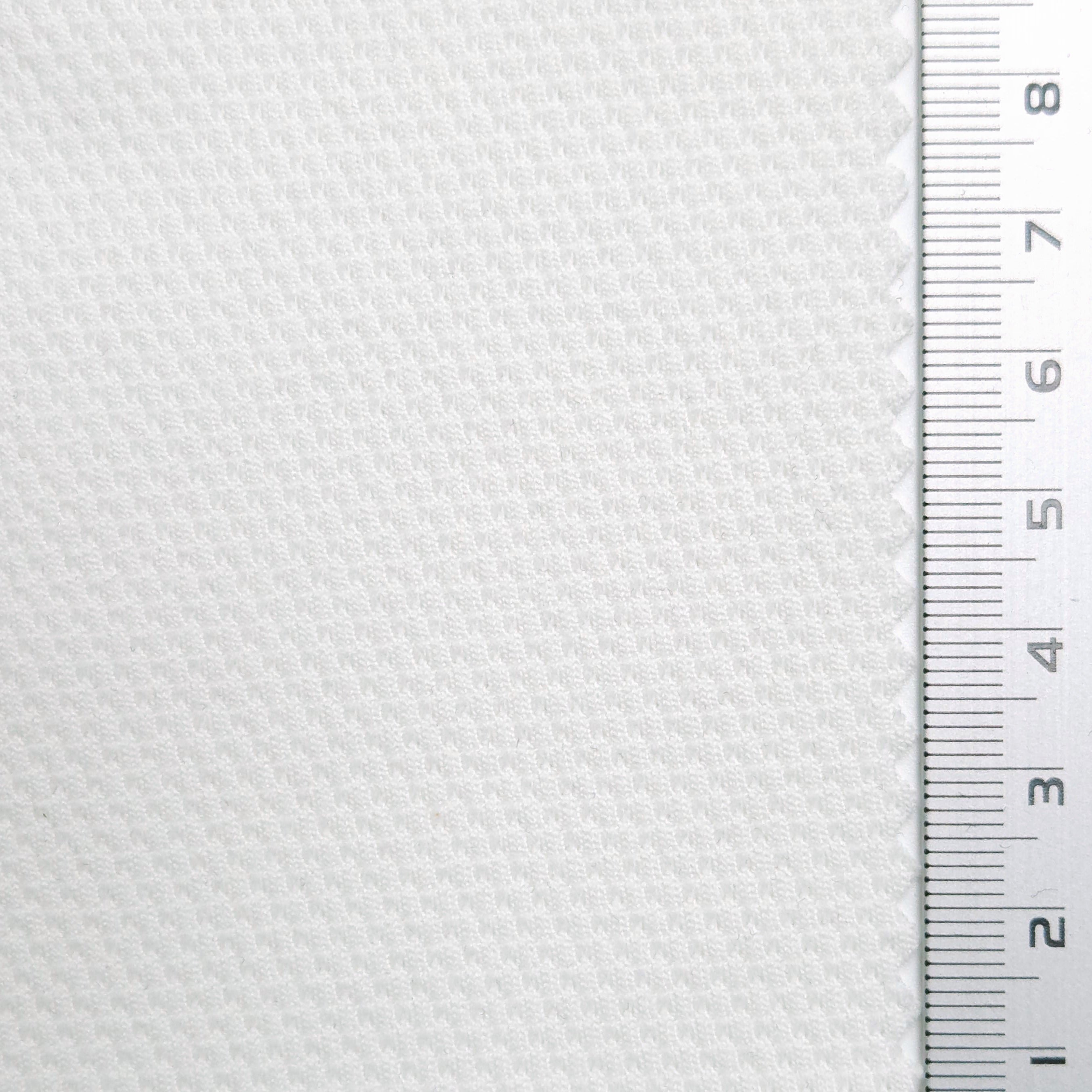 Stripe Waffle Polyester Spandex Knit Fabric - FAB 1564