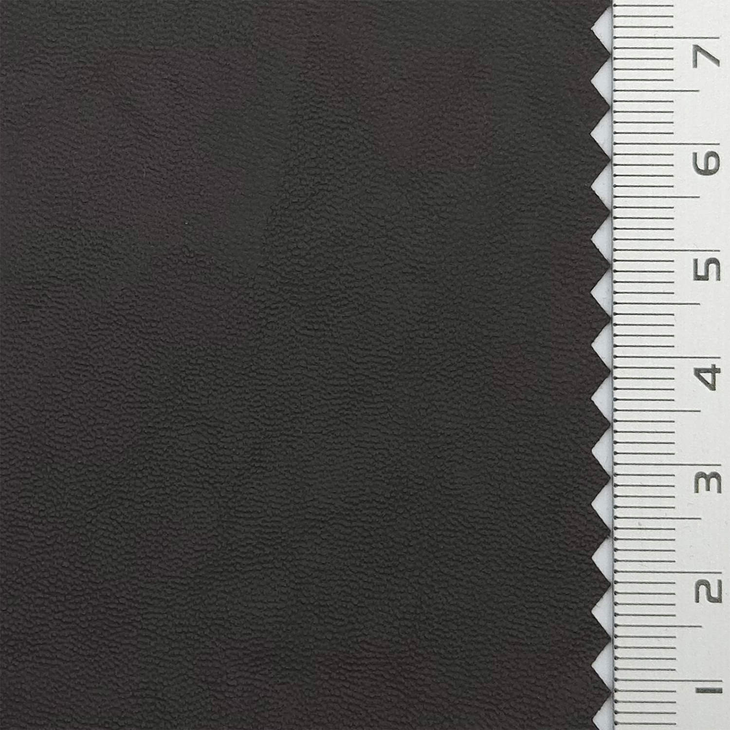 Soft Solid Leather Rayon Polyurethane Woven Fabric - FAB 1805 - 10.Deep black