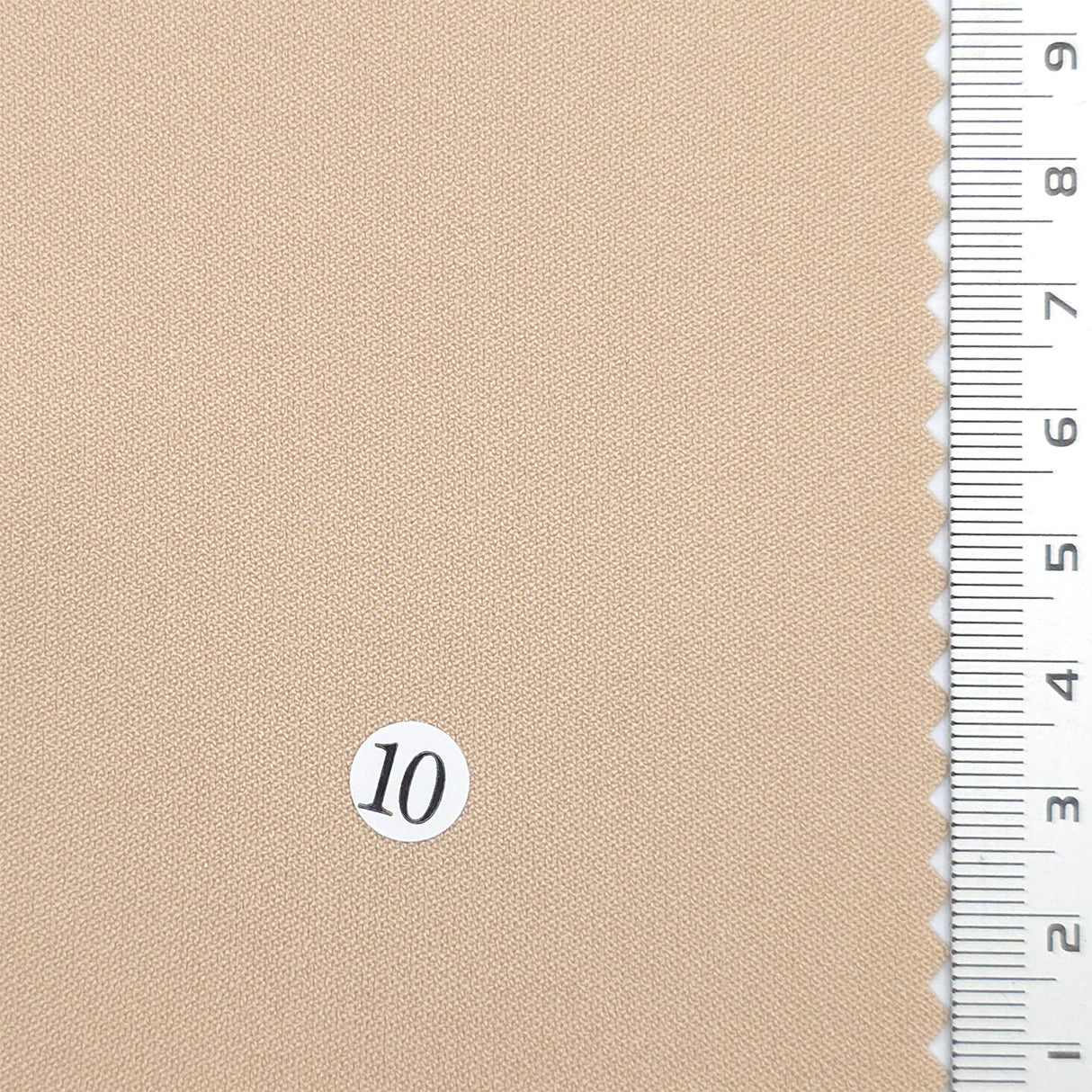 Polyester like Spandex Woven Fabric (V2) - FAB1437 - 1.Pink-2.Yellow-3.Light Yellow-4.Dusty Pink-5.Coral-6.White-7.Ivory-8.Ivory-9.Grey Pink-10.Tan