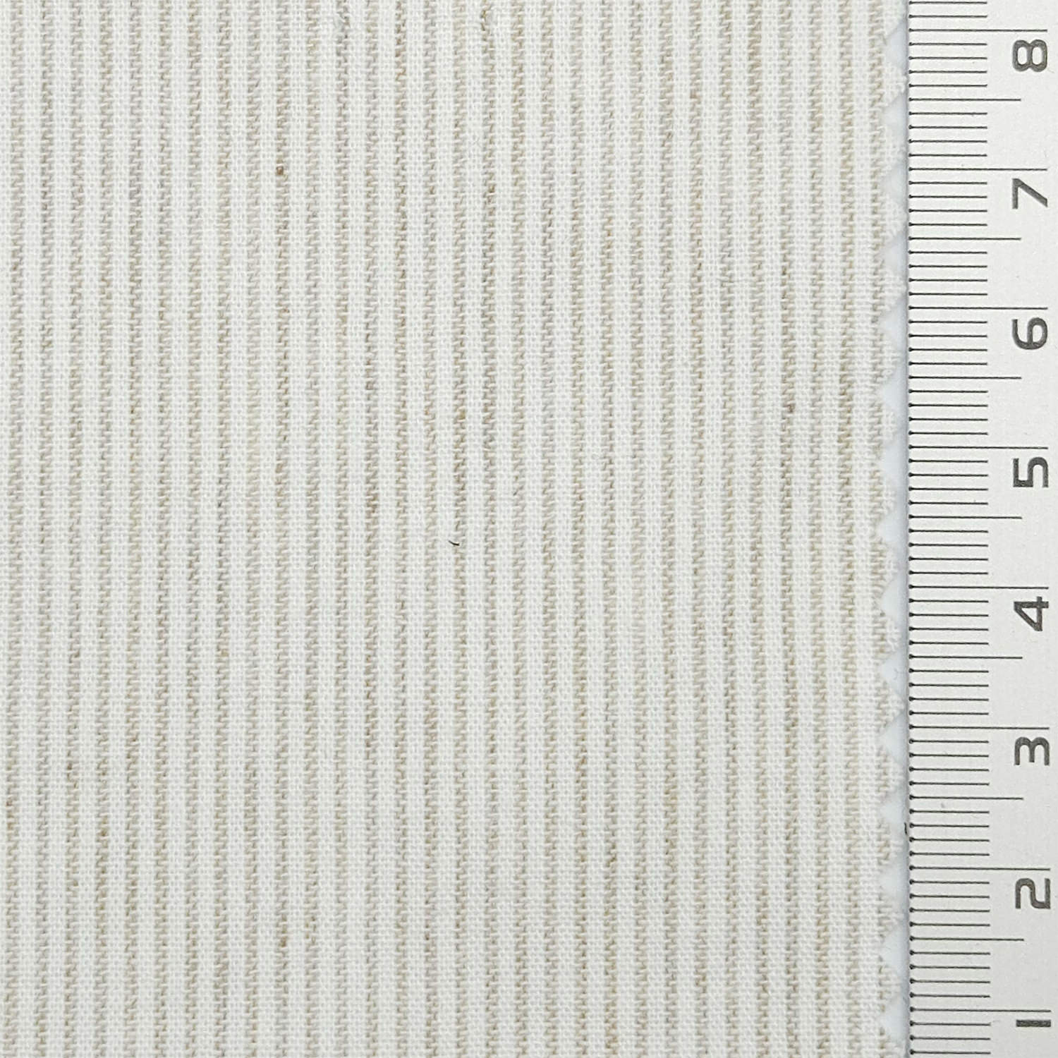 Pin Stripe Plain Cotton Woven Fabric - FAB1796 - 1.Ivory-2.Pearl-3.Light Blue-4.Light Pink-5.Pale Yellow-6.Gray-7.Medium Gray-8.Light Blue-9.Light Pink-10.Light Gray