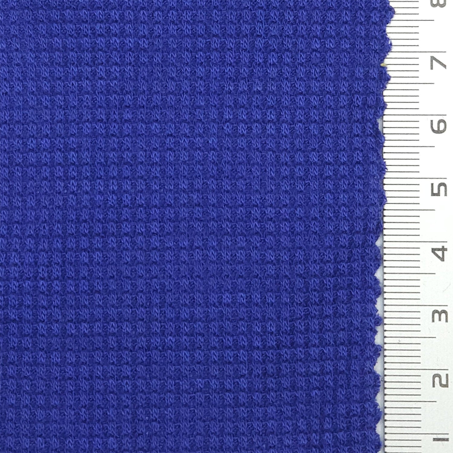 Solid Waffle Spandex Rayon Polyester Knit Fabric - FAB 1809 - 10.Purple