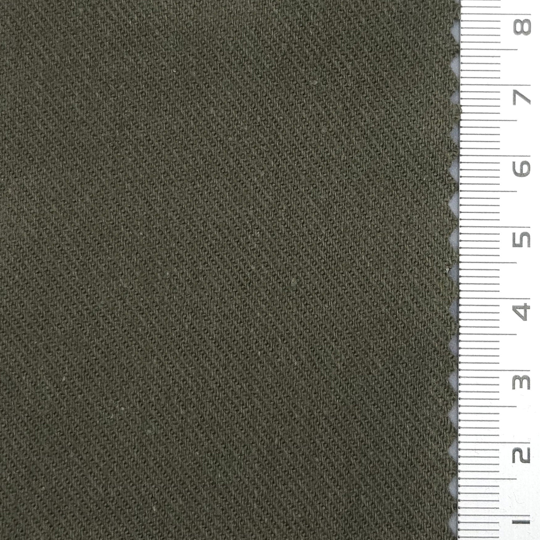 Solid Enzyme Twill Washing Cotton Spandex Woven Fabric - FAB 1668 - 10.Graphite