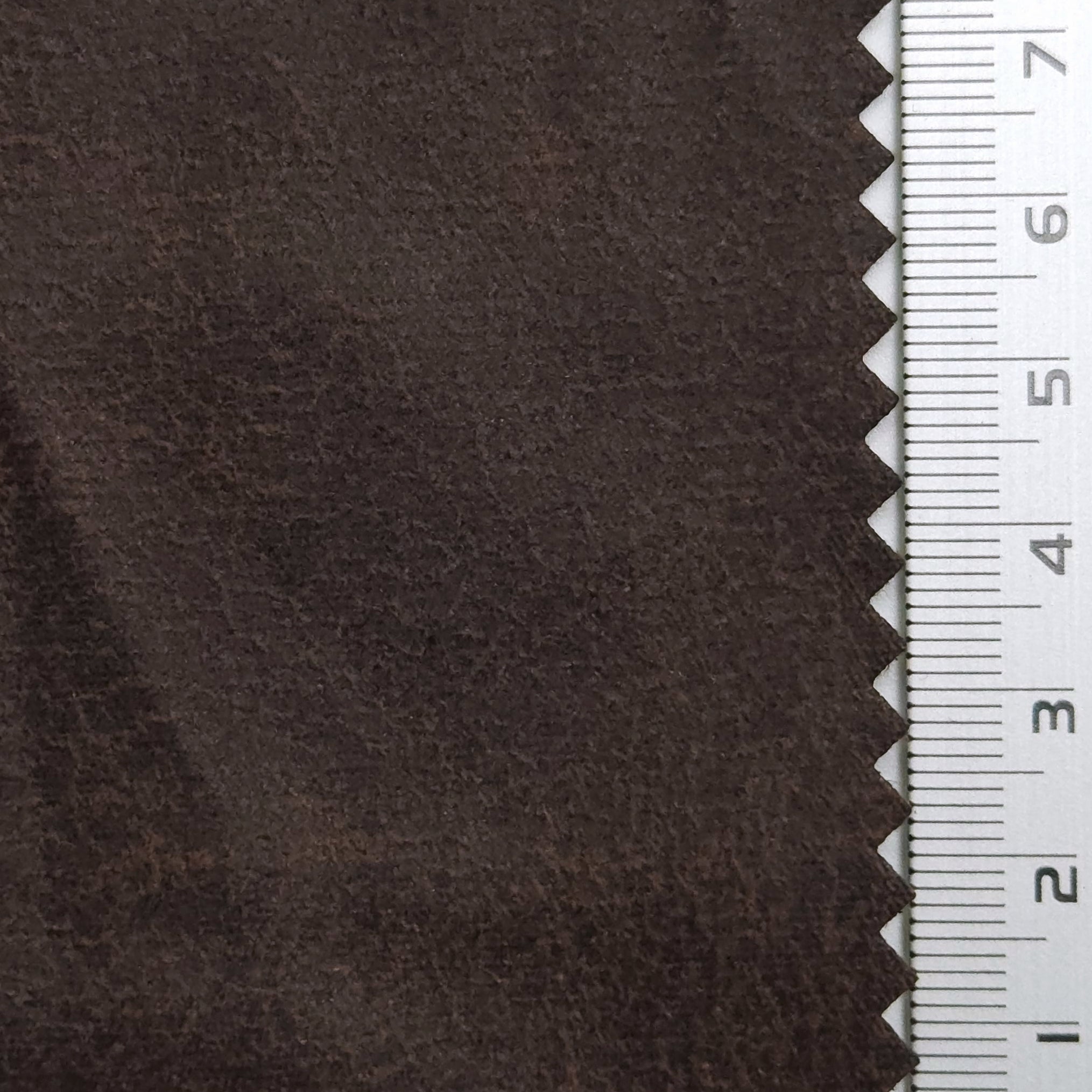 1.Grey Brown-2.Hurricane-3.Malta-4.Sanguine Brown-5.Van Cleef - Crack Suede Polyester Knit Fabric - FAB 1571
