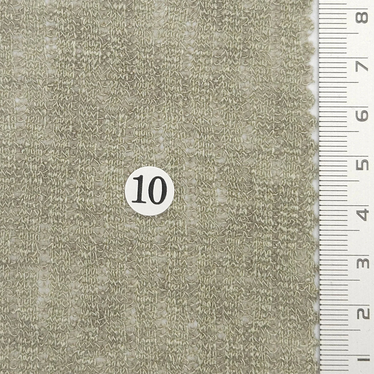 Solid Rib Polyester Spandex Knit Fabric - FAB1767 - 1.Lavender-2.Pale lemon-3.Salmon pink-4.Baby blue-5.Steel blue-6.Ivory-7.N/A-8.Sage gray-9.Celadon-10.Taupe