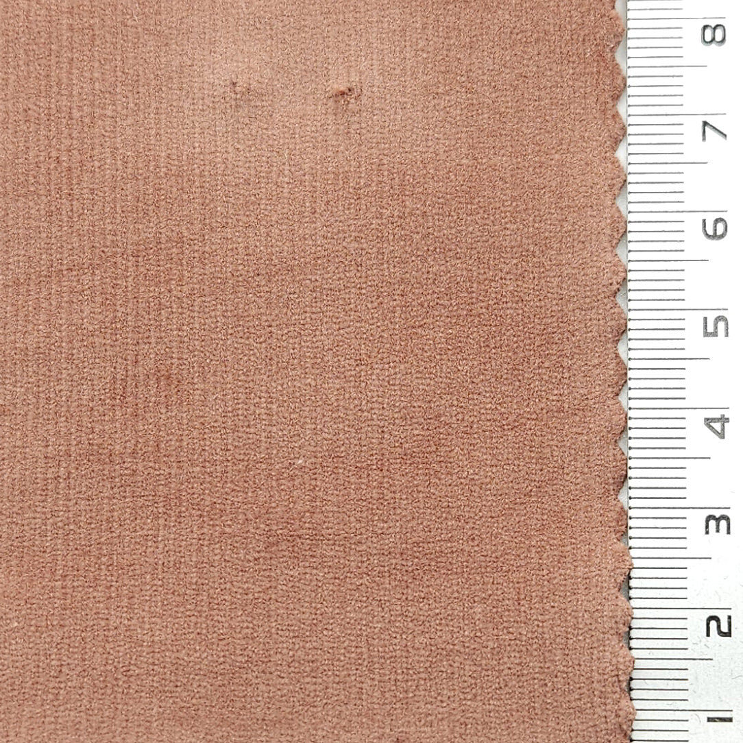 21 Wale Solid Corduroy Spandex Cotton Woven Fabric - FAB 1654 - 10.Feldspar