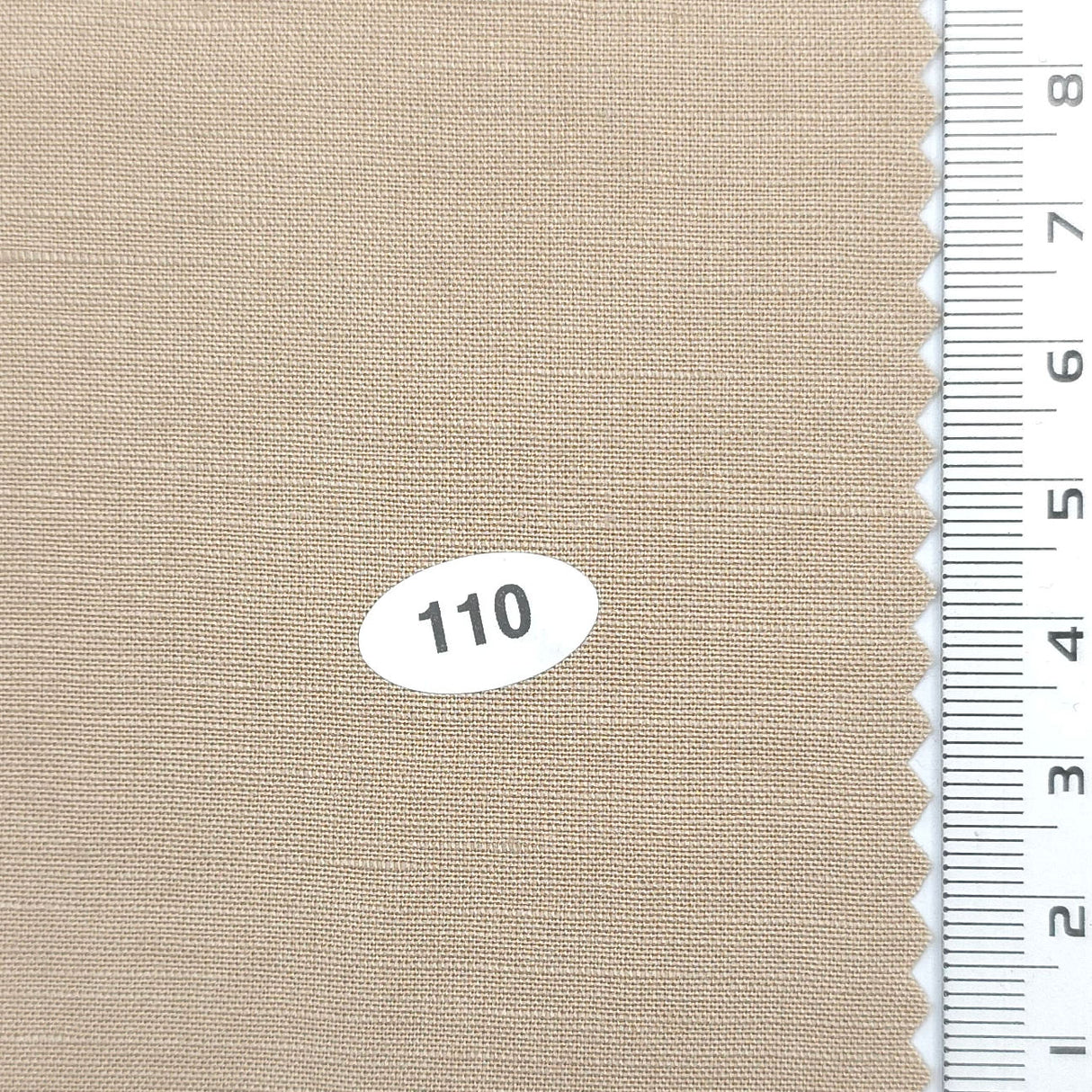 Tan - Linen Textured LR Woven Fabric - FAB1853