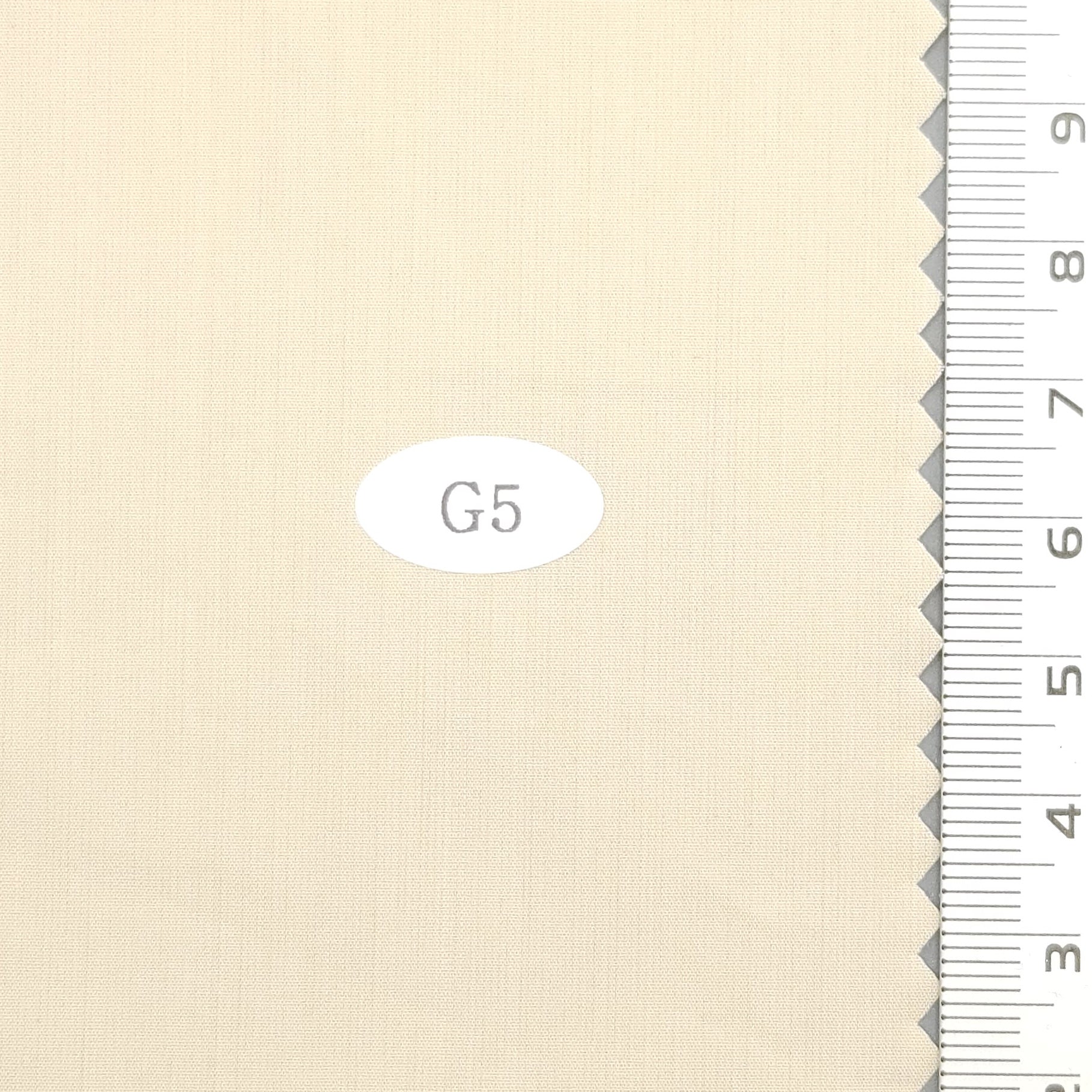 Solid Plain Recycled Cotton Polyester Woven Fabric - FAB 1700 - 10.Yellowish Orange