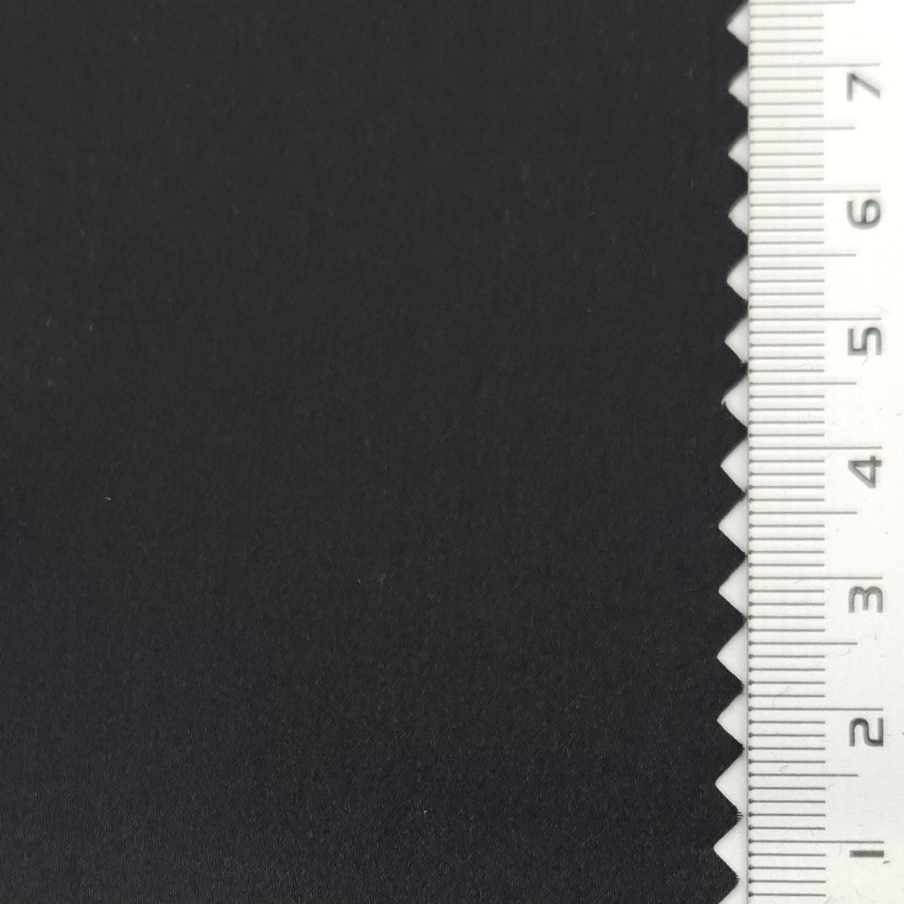 19mm Solid Satin Silk Woven Fabric - FAB 1641 - 11.Black