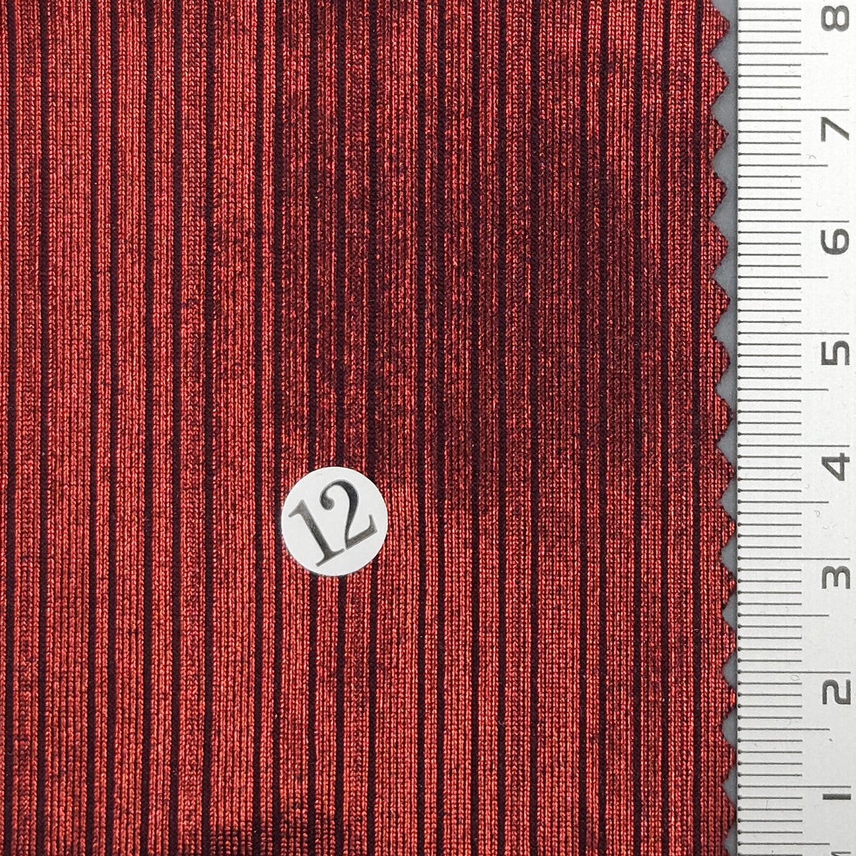 Solid Foil Irregular Slinky Polyester Spandex Knit Fabric - FAB1697 - 1.White/Silver (2)-2.White/Gold (1)-3.Grey/Silver (3)-4.Grey/Gold (4)-5.Beige/Silver (6)-6.Beige/Gold (7)-7.Royal/Silver (8)-8.Brown/Gold (9)-9.Teal/Silver (10)-10.Brown/Silver (11)