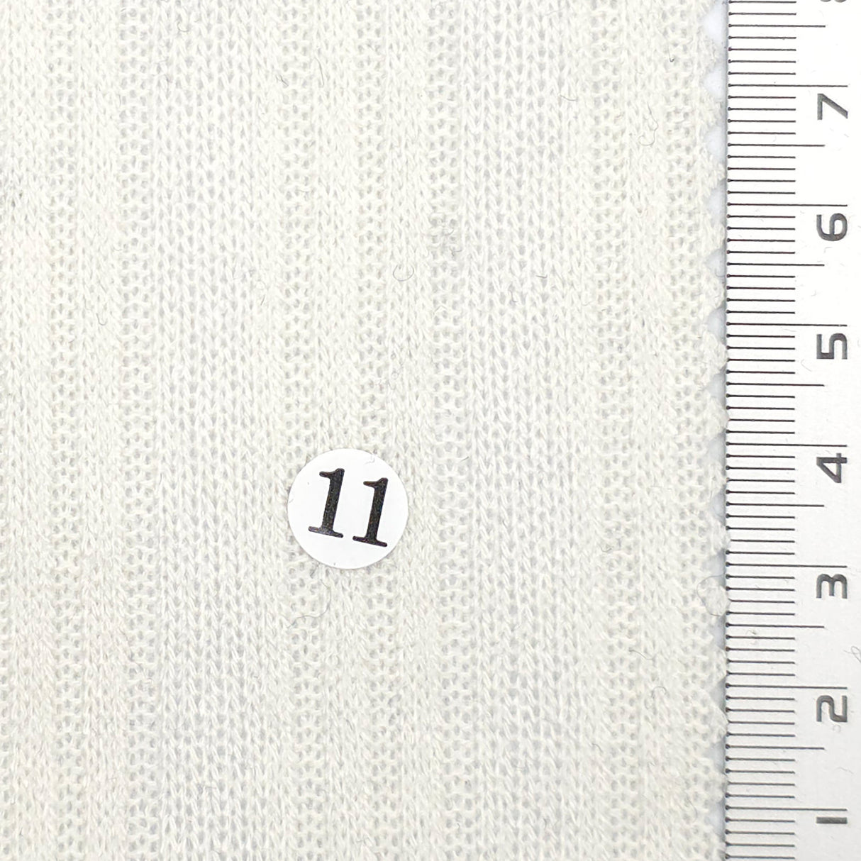 Hairy TR Stripe Irregular Rayon Polyester Knit Fabric - FAB1818 - 1.Pink Beige-2.Beige-3.Beige-4.Olive-5.Mint Blue-6.Green Khaki-7.Brown-8.Melange Gray-9.Charcoal-10.Navy