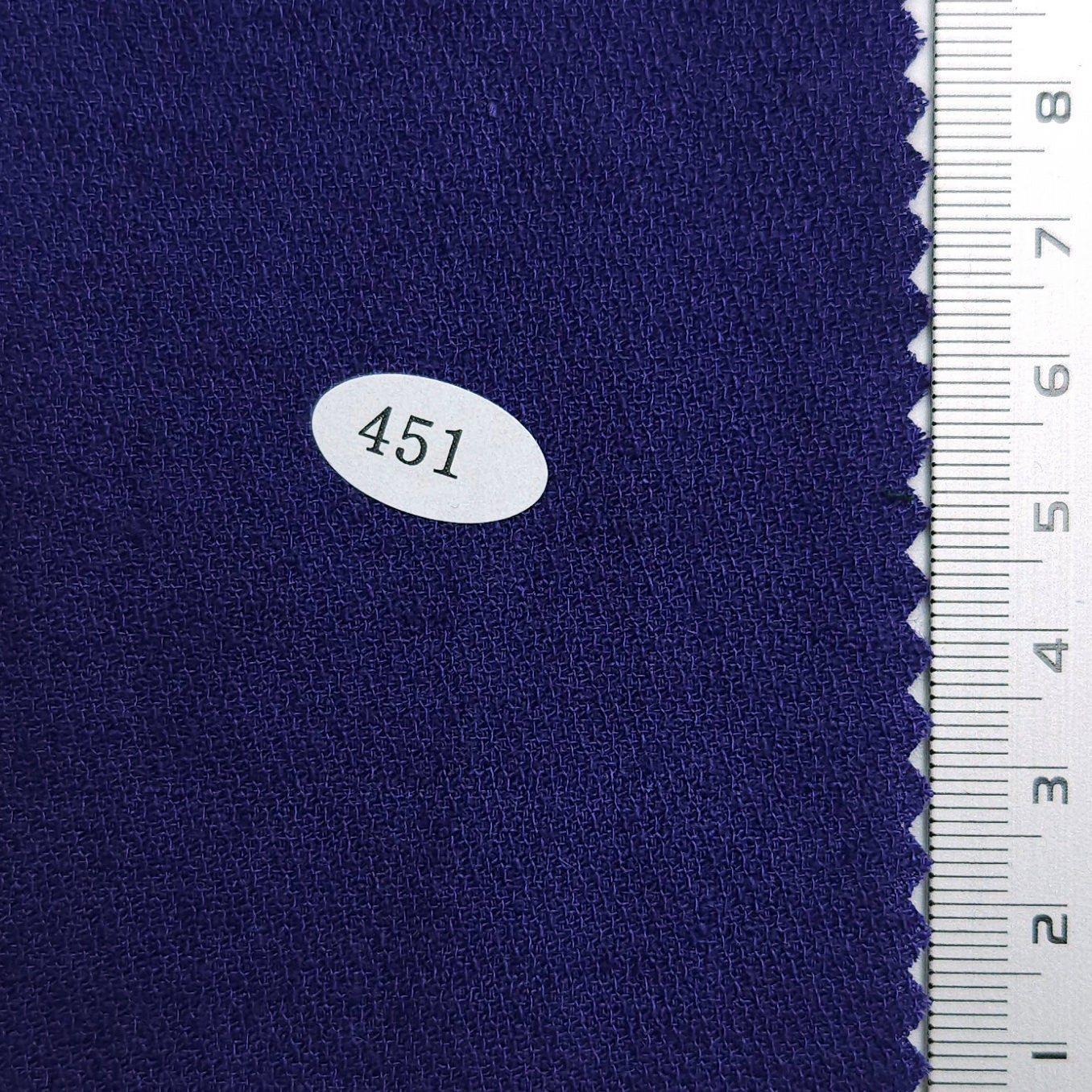 Solid Dobby Washing Linen Rayon Woven Fabric - FAB 1565 - 11.Persian Indigo