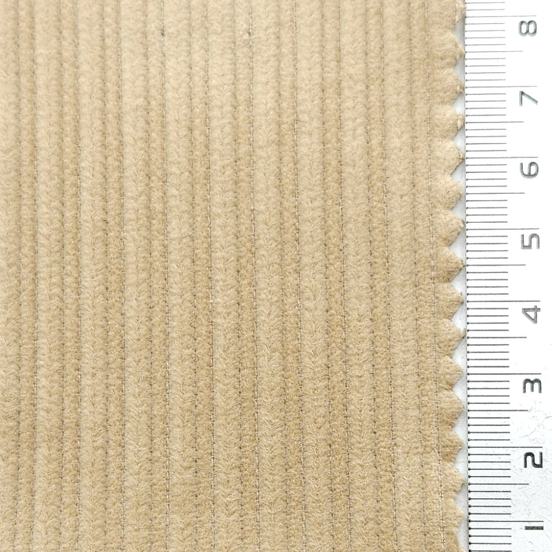 8Wale Solid Corduroy Cotton Woven Fabric - FAB 1657 - 11.Pale Taupe
