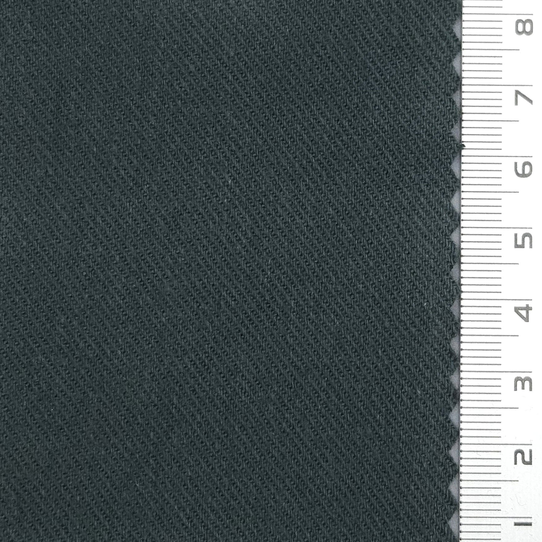 Solid Enzyme Twill Washing Cotton Spandex Woven Fabric - FAB 1668 - 11.Outer Space
