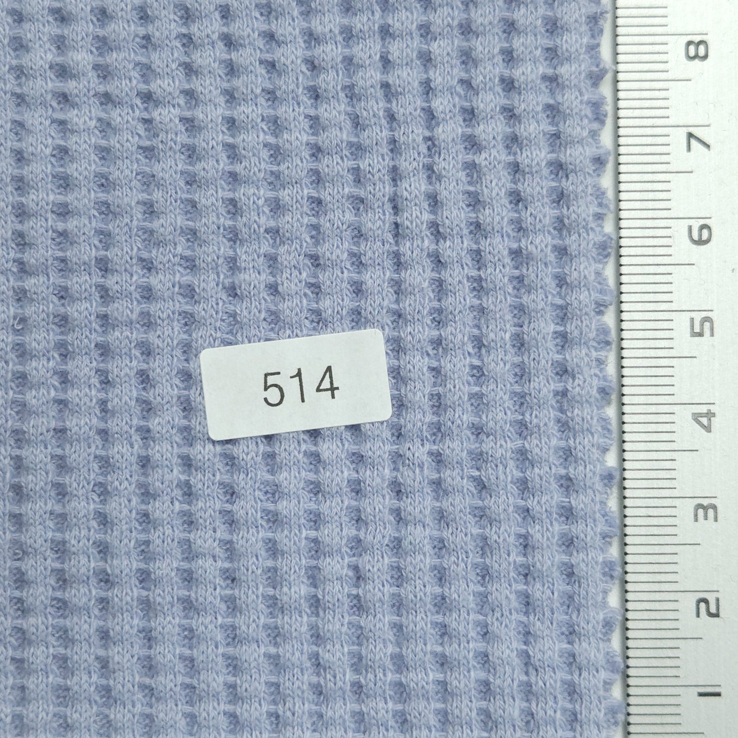 Rib Cotton Spandex Knit - FAB 1360 - 11.Wild Blue Yonder