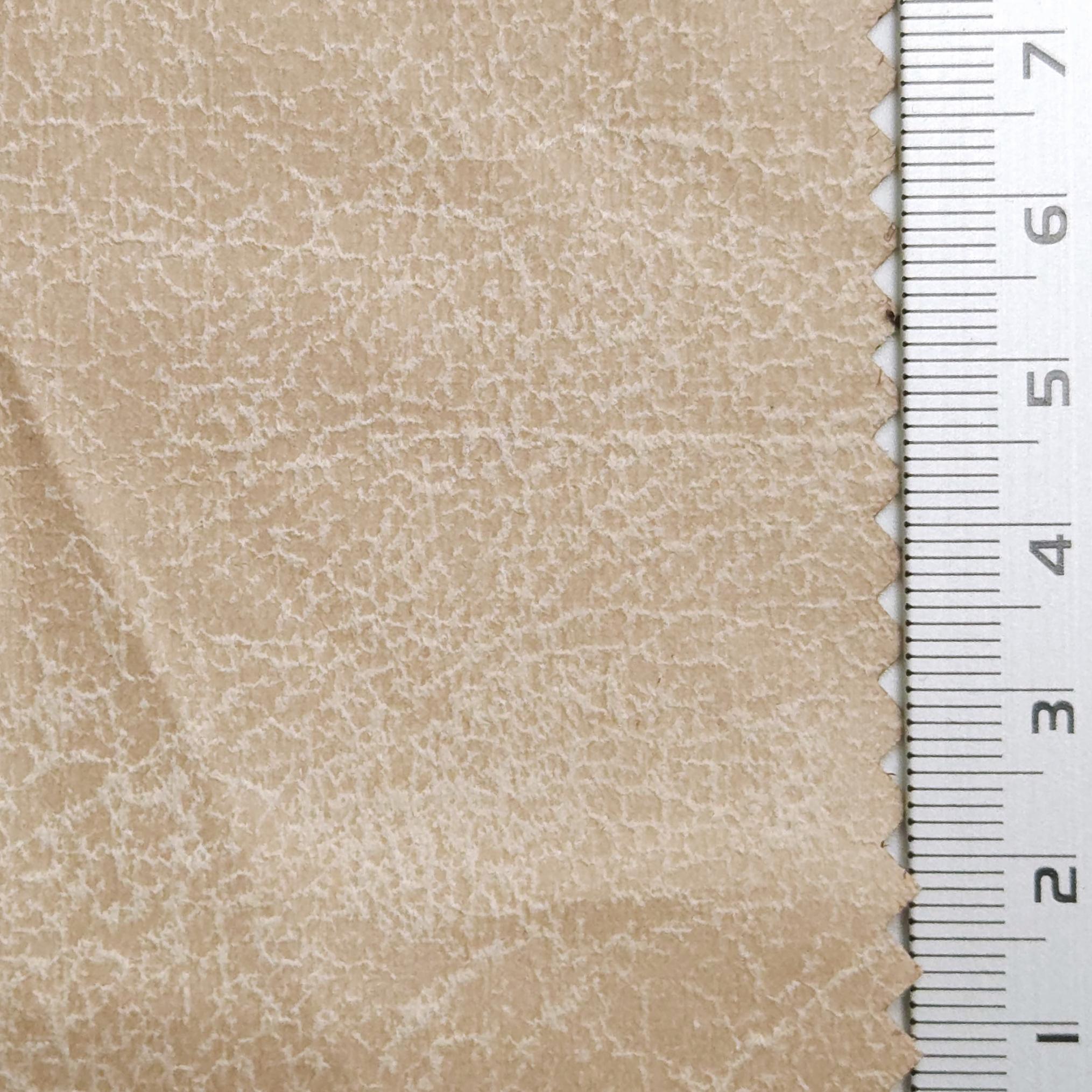 1.Grey Brown-2.Hurricane-3.Malta-4.Sanguine Brown-5.Van Cleef - Crack Suede Polyester Knit Fabric - FAB 1571