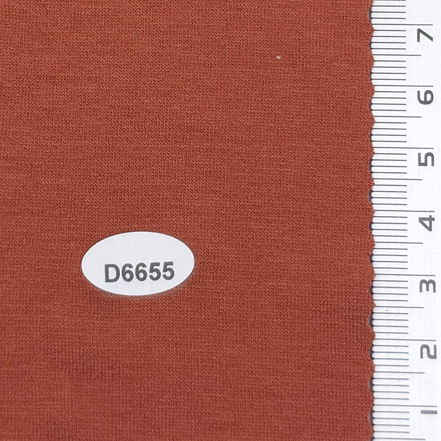 Solid Jersey Rayon Spandex Knit Fabric - FAB 1542 - Rust