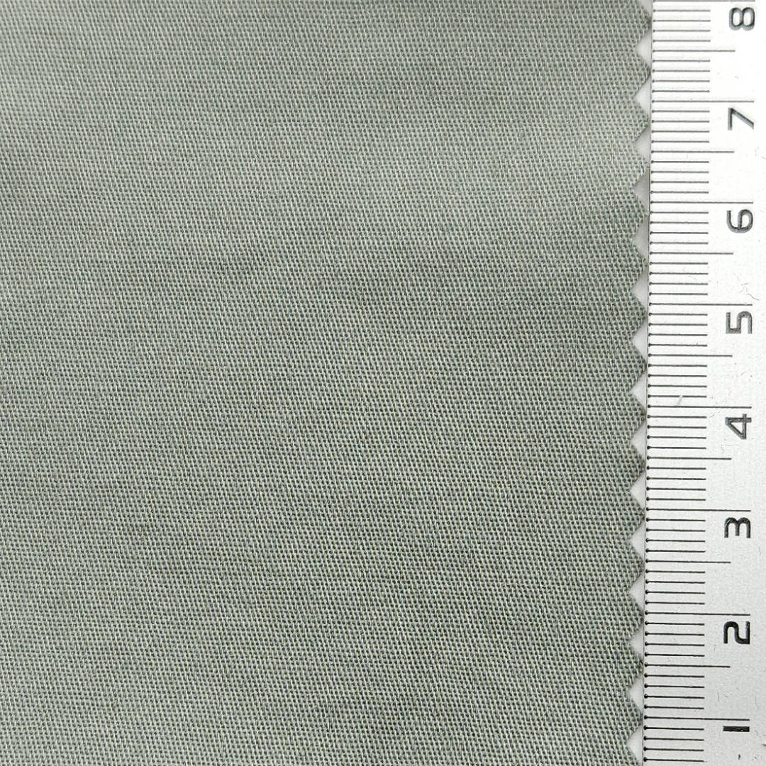 Solid Enzyme Washing 32s Cotton Spandex Woven Fabric - FAB1651 - 1.Travertine-2.Sisal-3.Forget Me Not-4.Loafer-5.Milk White-6.White-7.Bizarre-8.Gainsboro-9.Grey Nurse-10.Zumthor