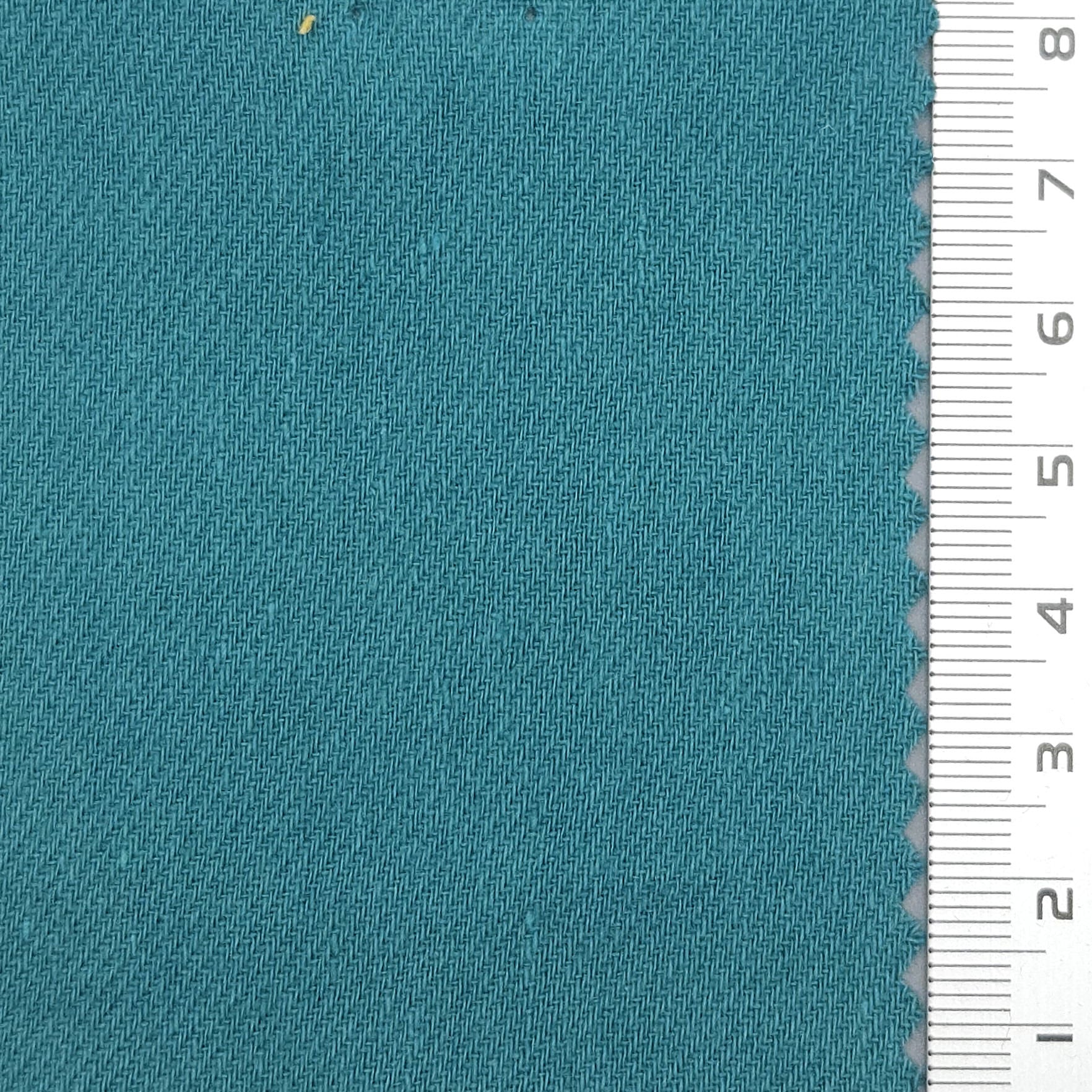 Solid Enzyme Washing Cotton Linen Woven Fabric - FAB 1663 - 12.Hippie Blue