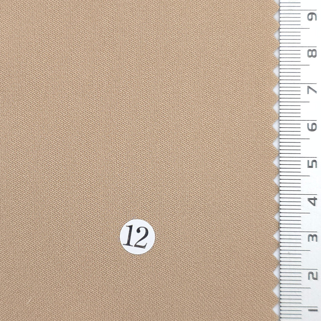 Polyester like Spandex Woven Fabric (V2) - FAB1437 - 1.Pink-2.Yellow-3.Light Yellow-4.Dusty Pink-5.Coral-6.White-7.Ivory-8.Ivory-9.Grey Pink-10.Tan