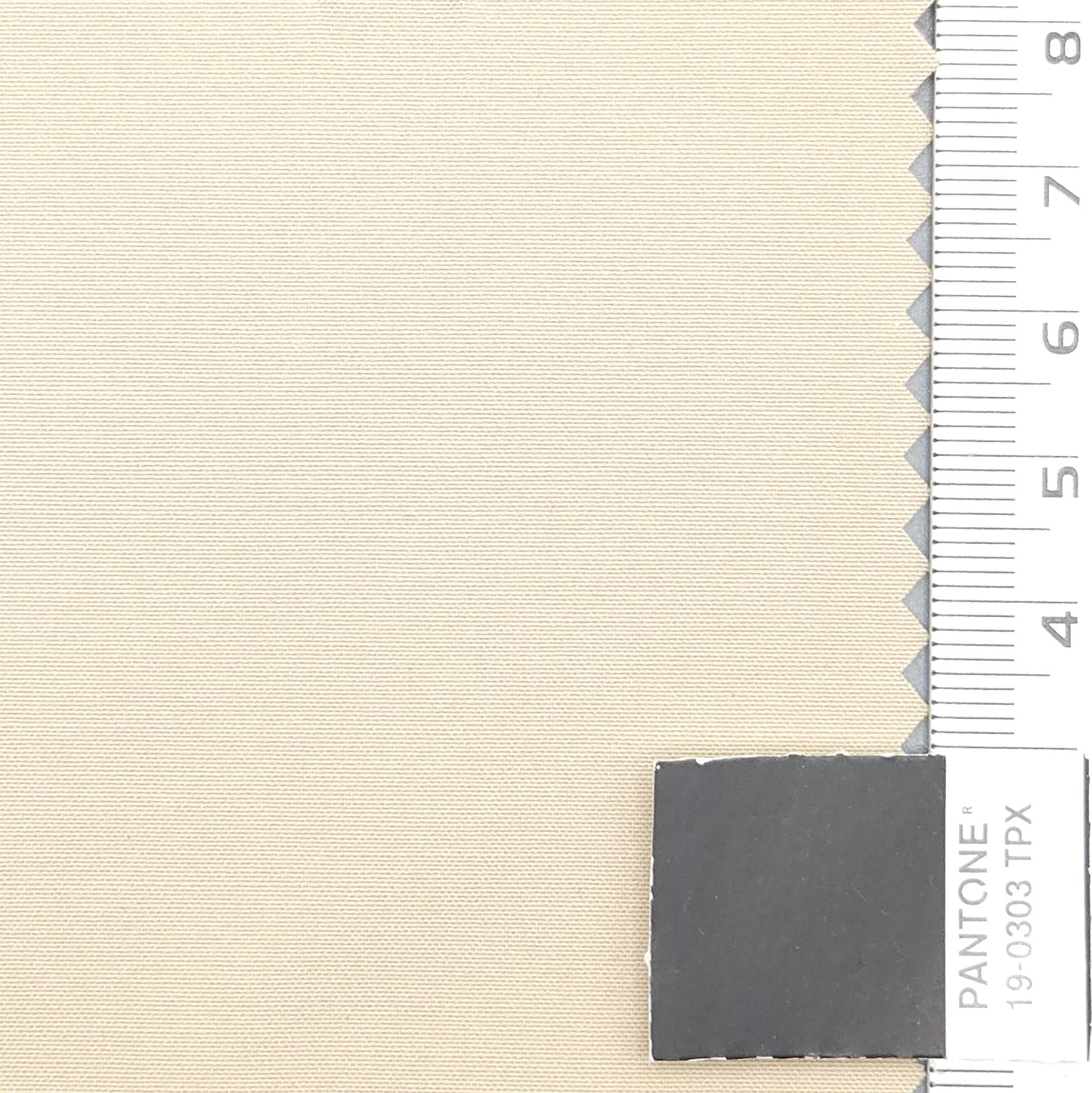 Hiking Solid Plain Recycled Polyester Cotton Woven Fabric - FAB 1725 - 12.Light Beige
