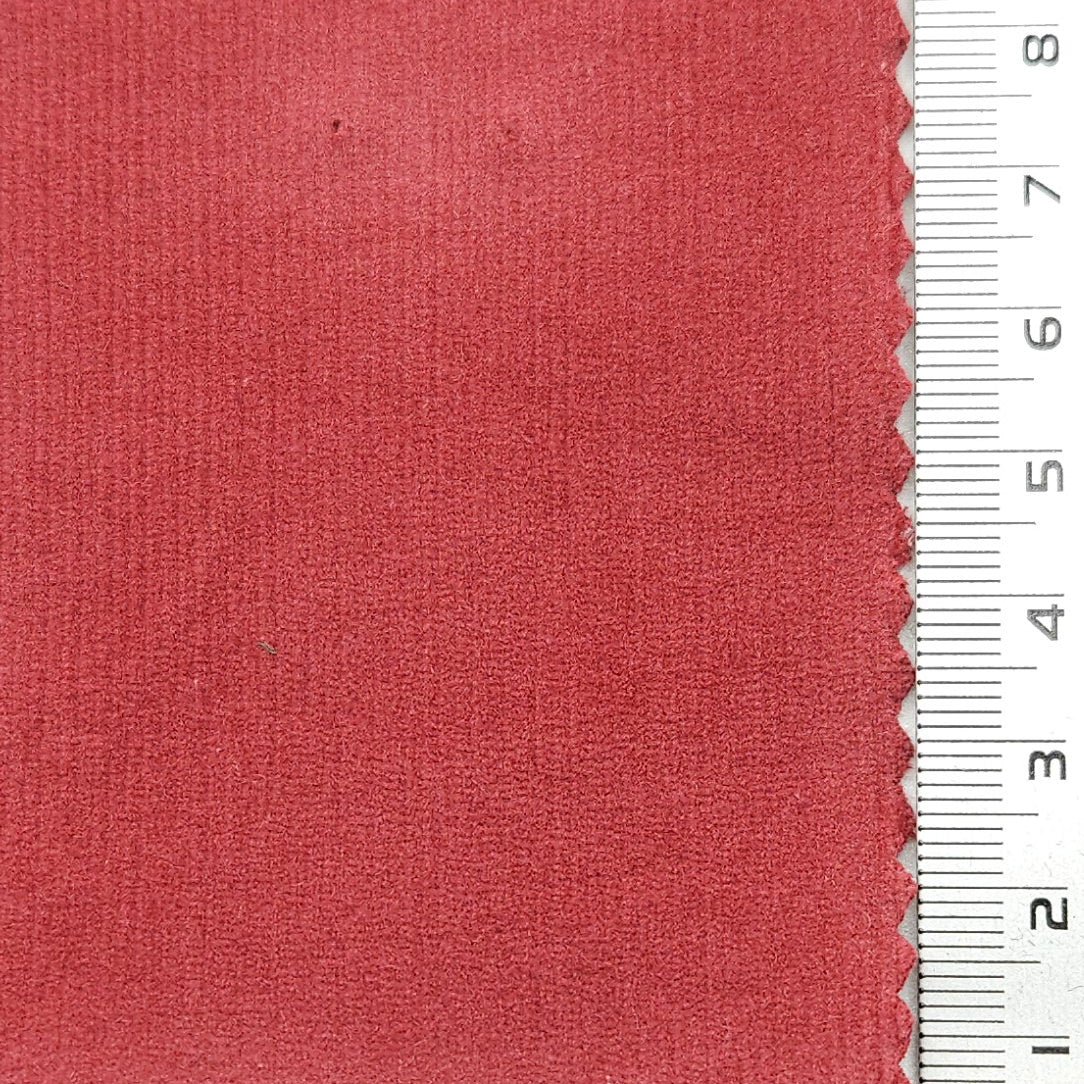 21 Wale Solid Corduroy Spandex Cotton Woven Fabric - FAB 1654 - 13.Mahogany