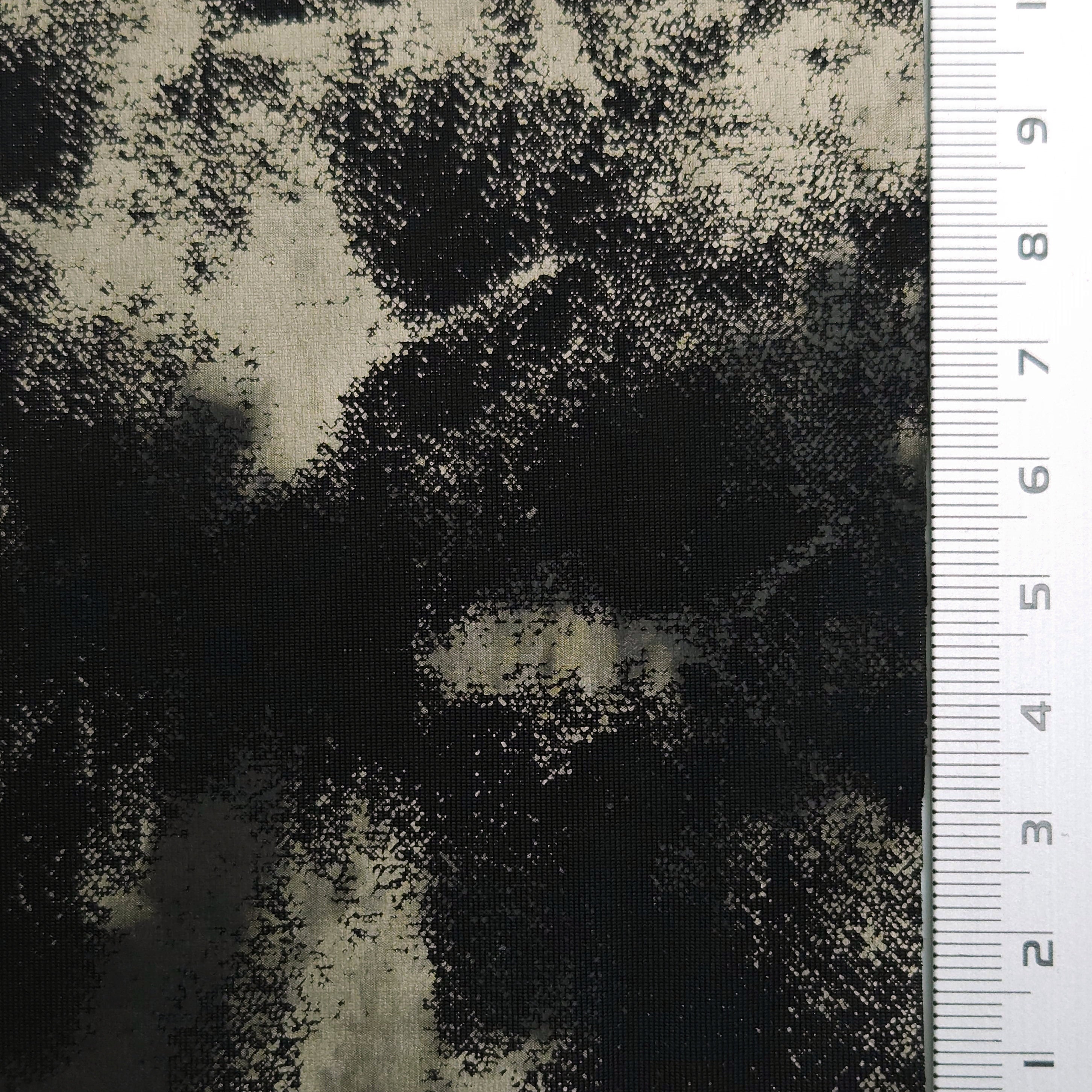 Foil Spandex Polyester Knit Fabric - FAB 1566 - 13.Gold (Crack)