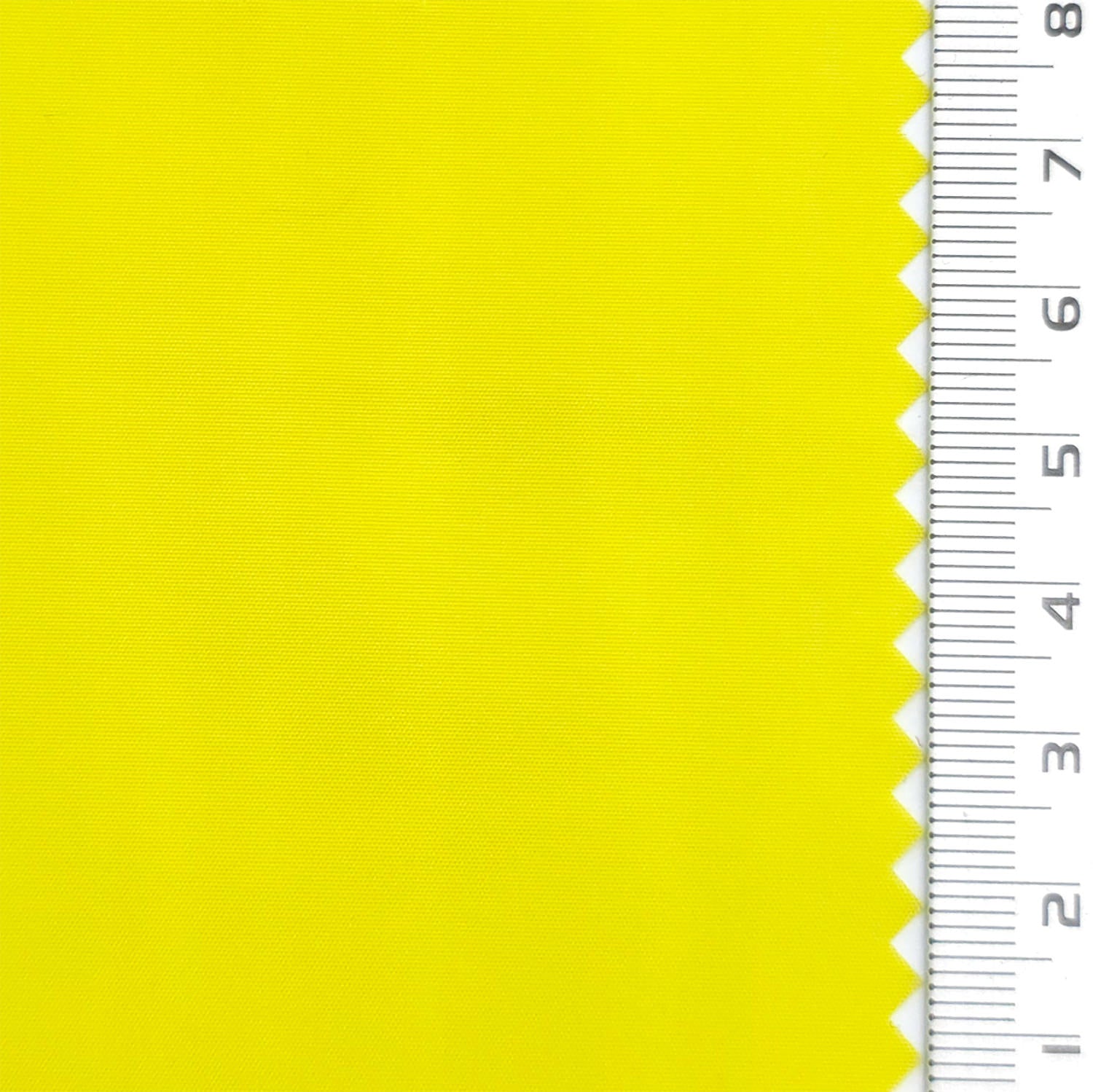 Bright Yellow - Water Proof Solid Woven Nylon Fabric - FAB1875