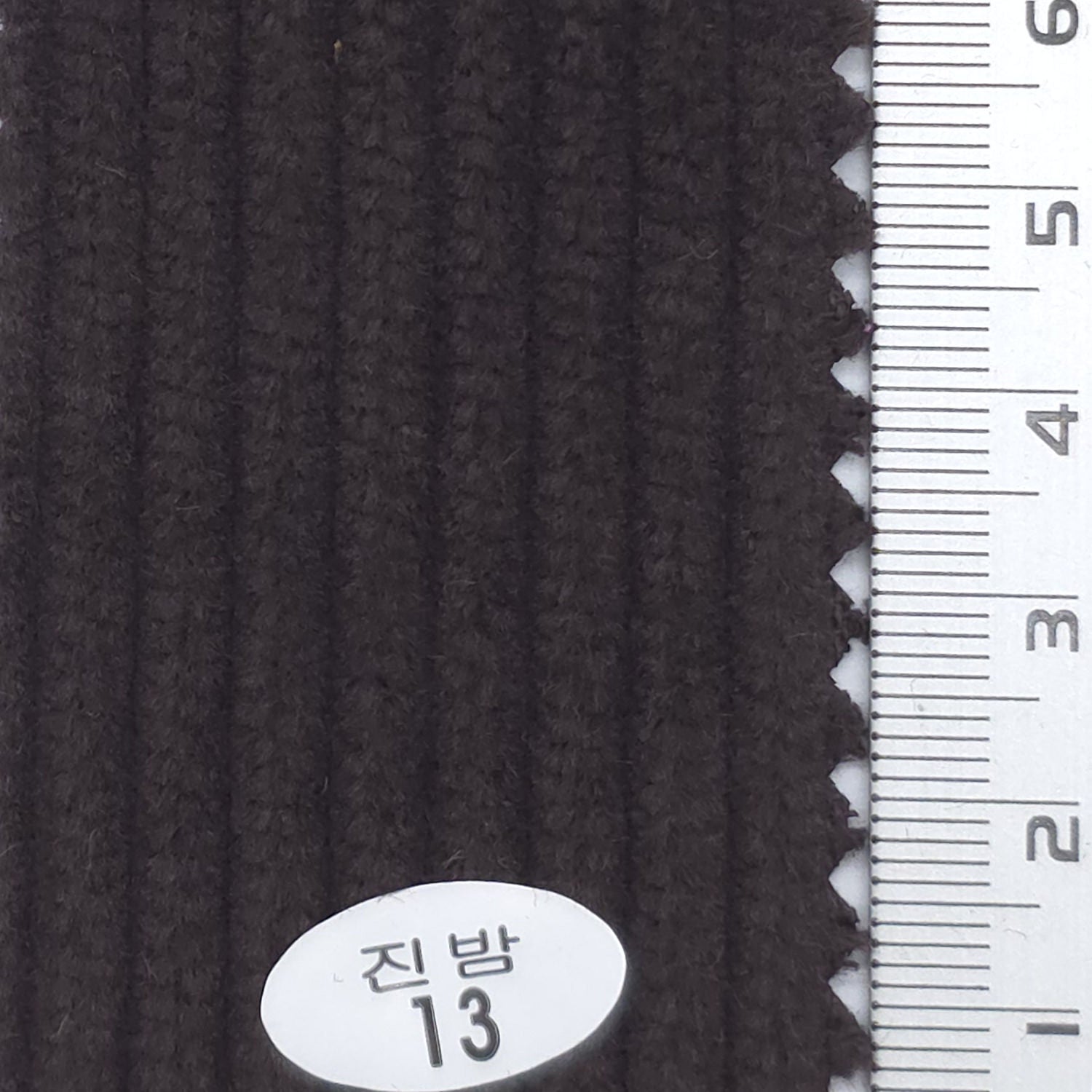 Brown - 6Wale Solid Corduroy Cotton Woven Fabric - FAB 1656