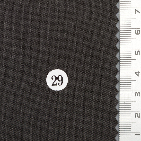 Solid Twill Polyester Spandex Rayon Woven Fabric - FAB 1737 - 13.Black