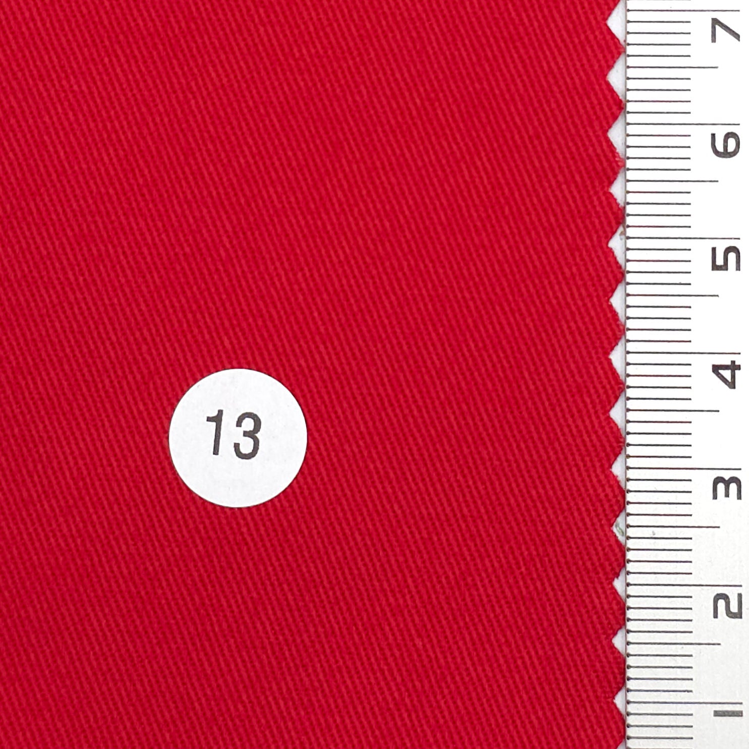 1.Cream-2.White-3.Ivory-4.Pink-5.Mint - 16 Count Solid Twill Cotton Woven Fabric - FAB 1817