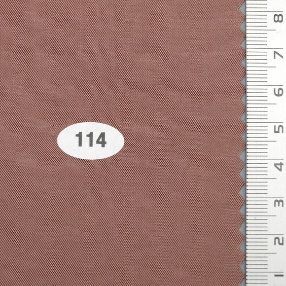 Solid Satin Polyester Woven Fabric - FAB 1735 - 13.Terracotta