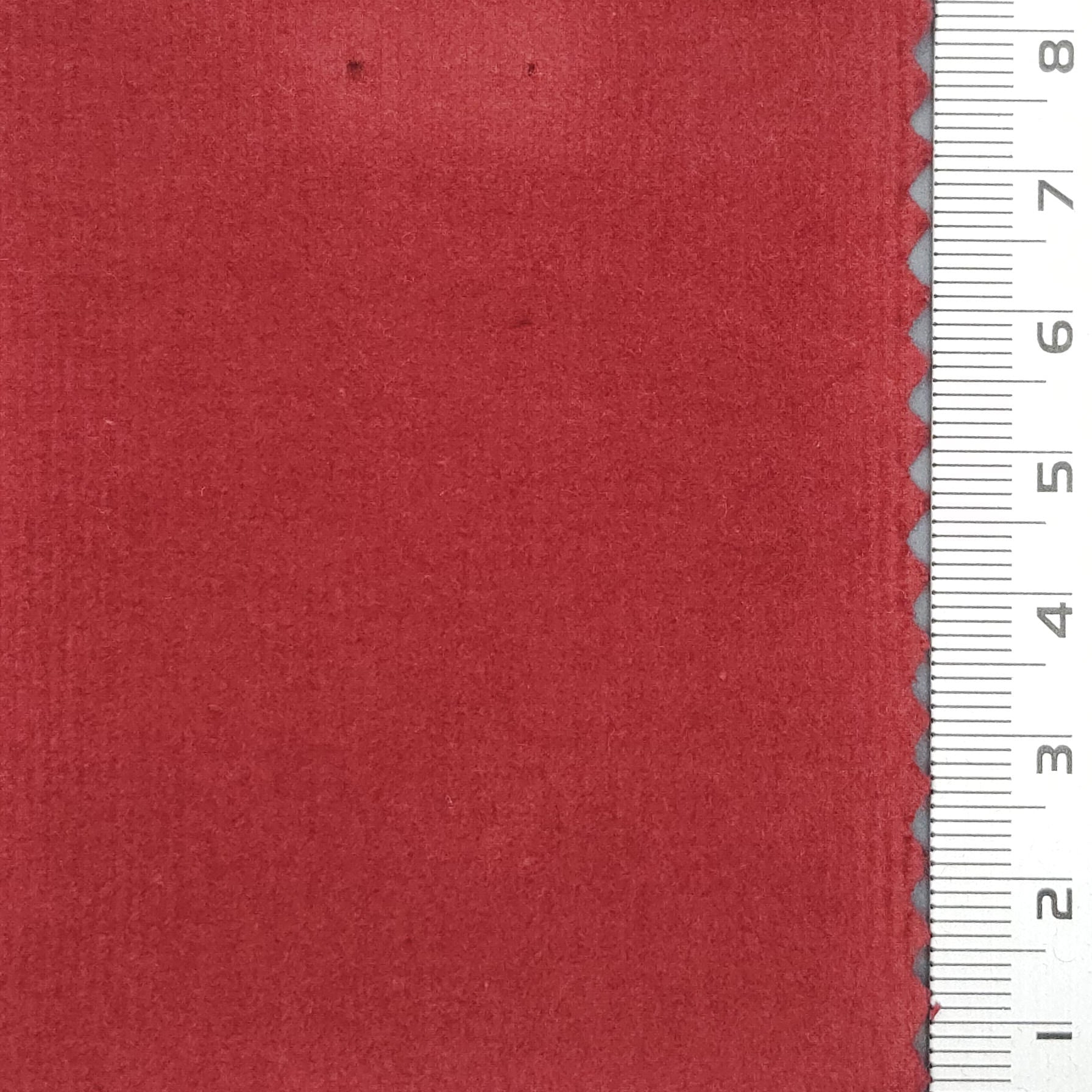 28Wale Solid Corduroy Cotton Spandex Woven Fabric - FAB 1666 - 13.Medium Carmine