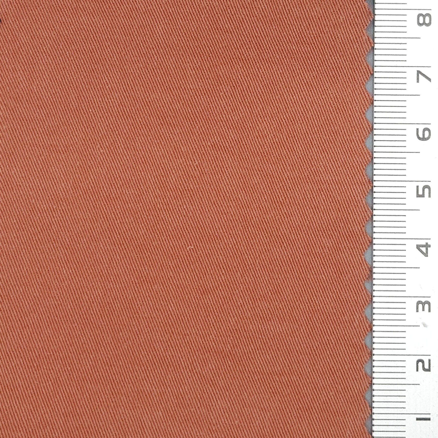 20s High Density Solid Enzyme Washing Spandex Cotton Woven Fabric - FAB 1664 - 14.Tuscany