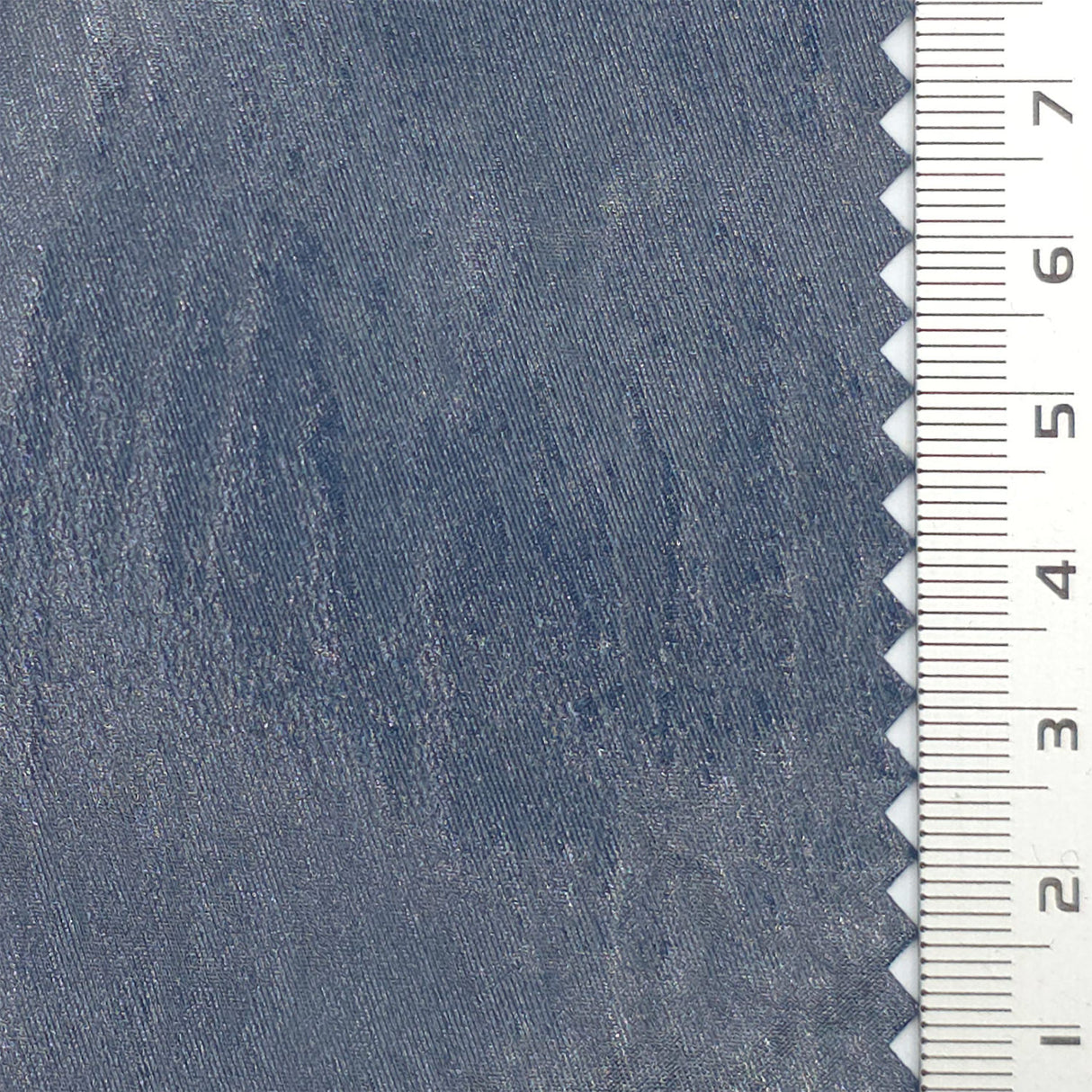 Steel Blue Coated Crush PU Nylon Woven Fabric - FAB1832