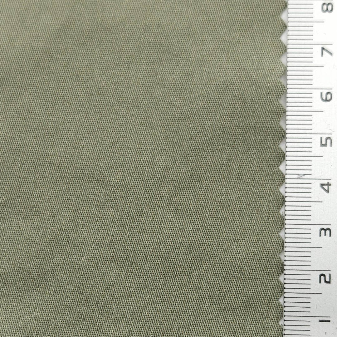Solid Enzyme Washing 32s Cotton Spandex Woven Fabric - FAB 1651 - 14.Siam