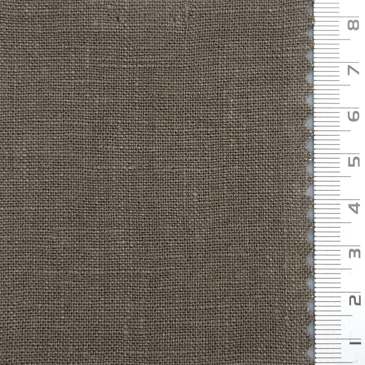 9s Solid Enzyme Washing Linen Woven Fabric - FAB1662 - 1.Chambray-2.Polo Blue-3.Midnight Express-4.Wild Sand-5.Grain Brown-6.Pavlova-7.Rob Roy-8.Sante Fe-9.Fallow-10.Tosca