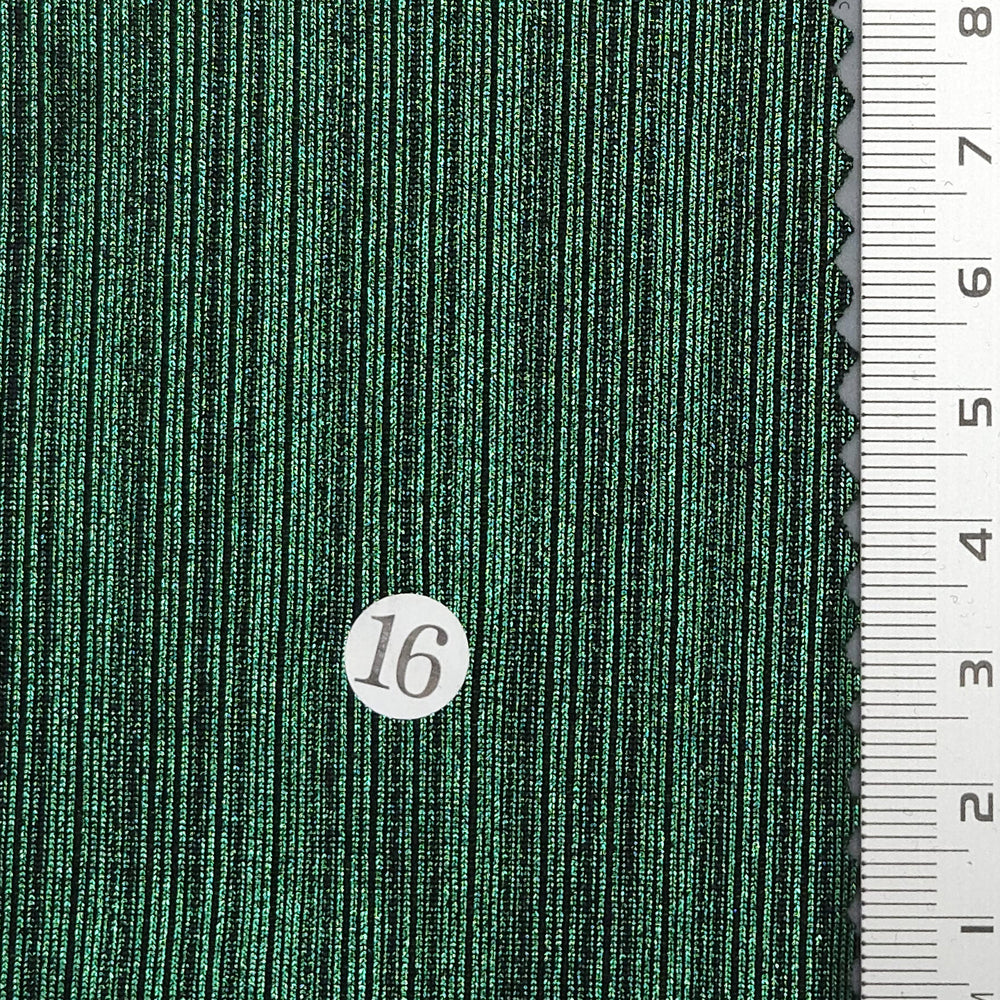 Solid Foil Irregular Slinky Polyester Spandex Knit Fabric - FAB1697 - 1.White/Silver (2)-2.White/Gold (1)-3.Grey/Silver (3)-4.Grey/Gold (4)-5.Beige/Silver (6)-6.Beige/Gold (7)-7.Royal/Silver (8)-8.Brown/Gold (9)-9.Teal/Silver (10)-10.Brown/Silver (11)