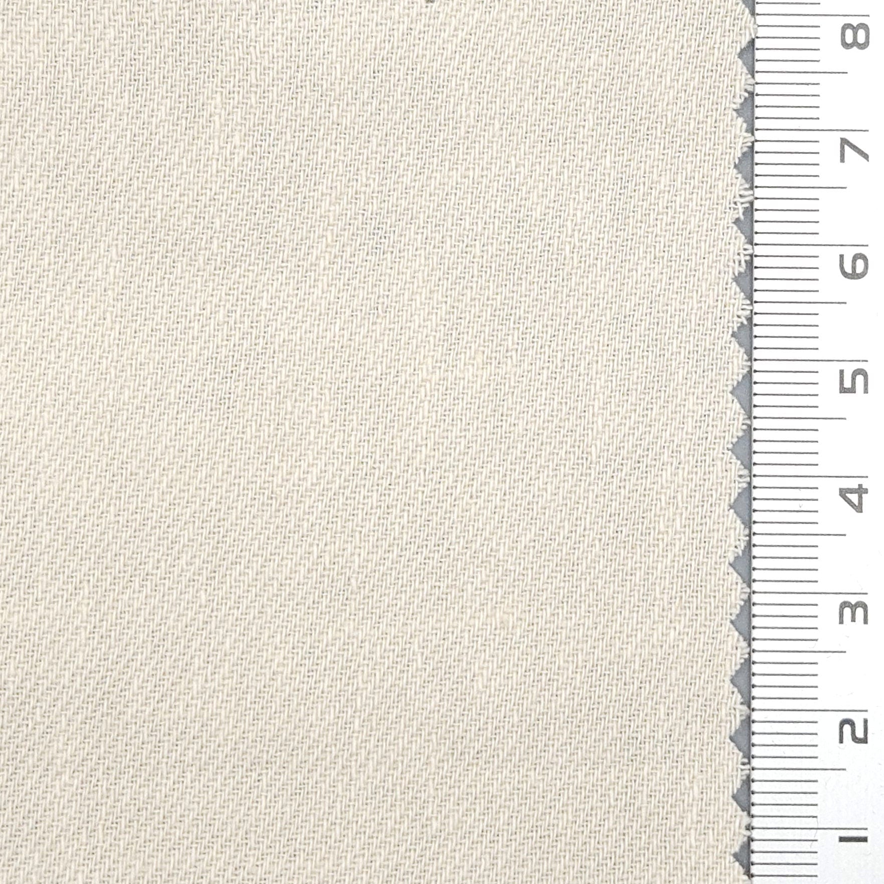 Solid Enzyme Washing Cotton Linen Woven Fabric - FAB 1663 - 14.Albescent White