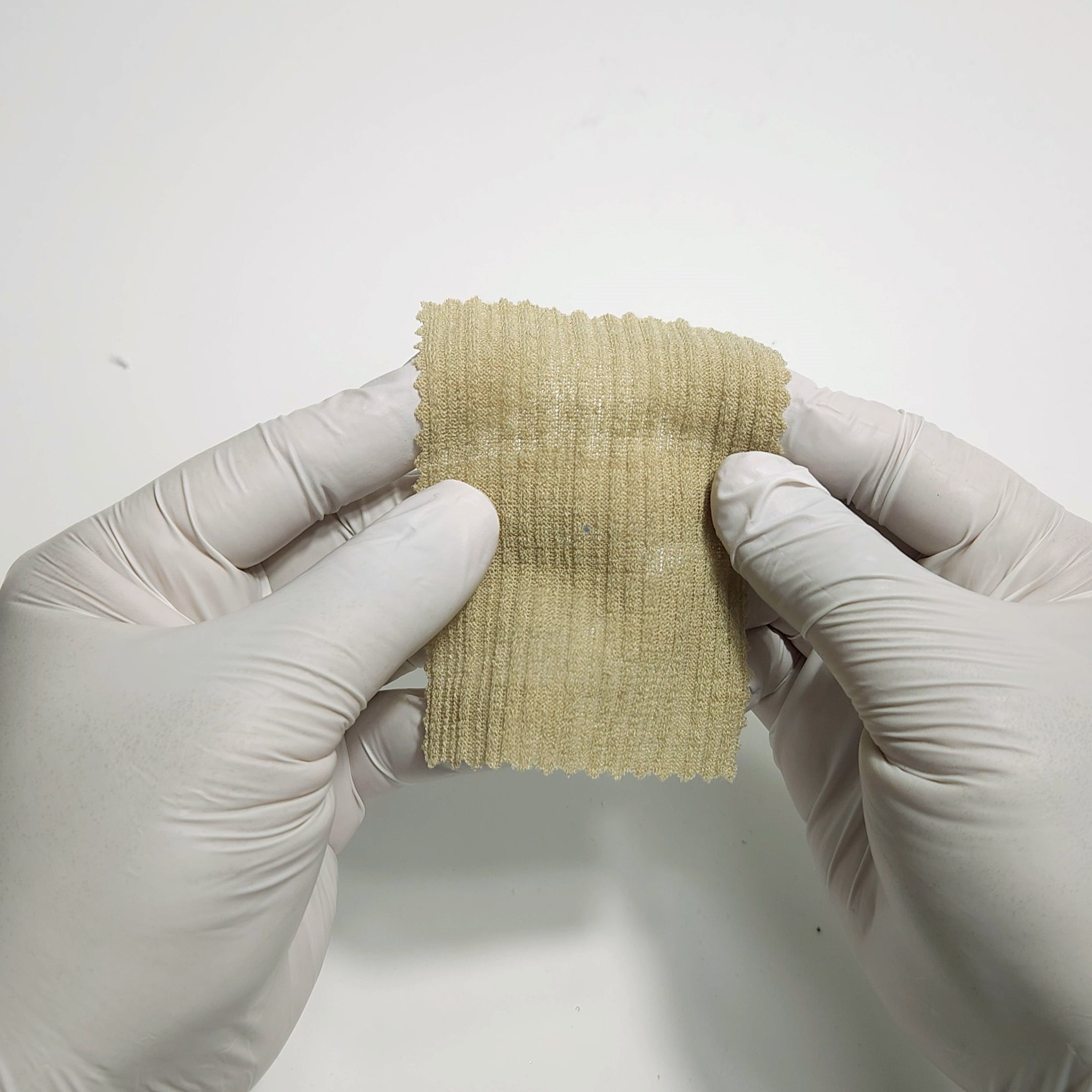 Solid Rib Polyester Spandex Knit Fabric - FAB 1545 -