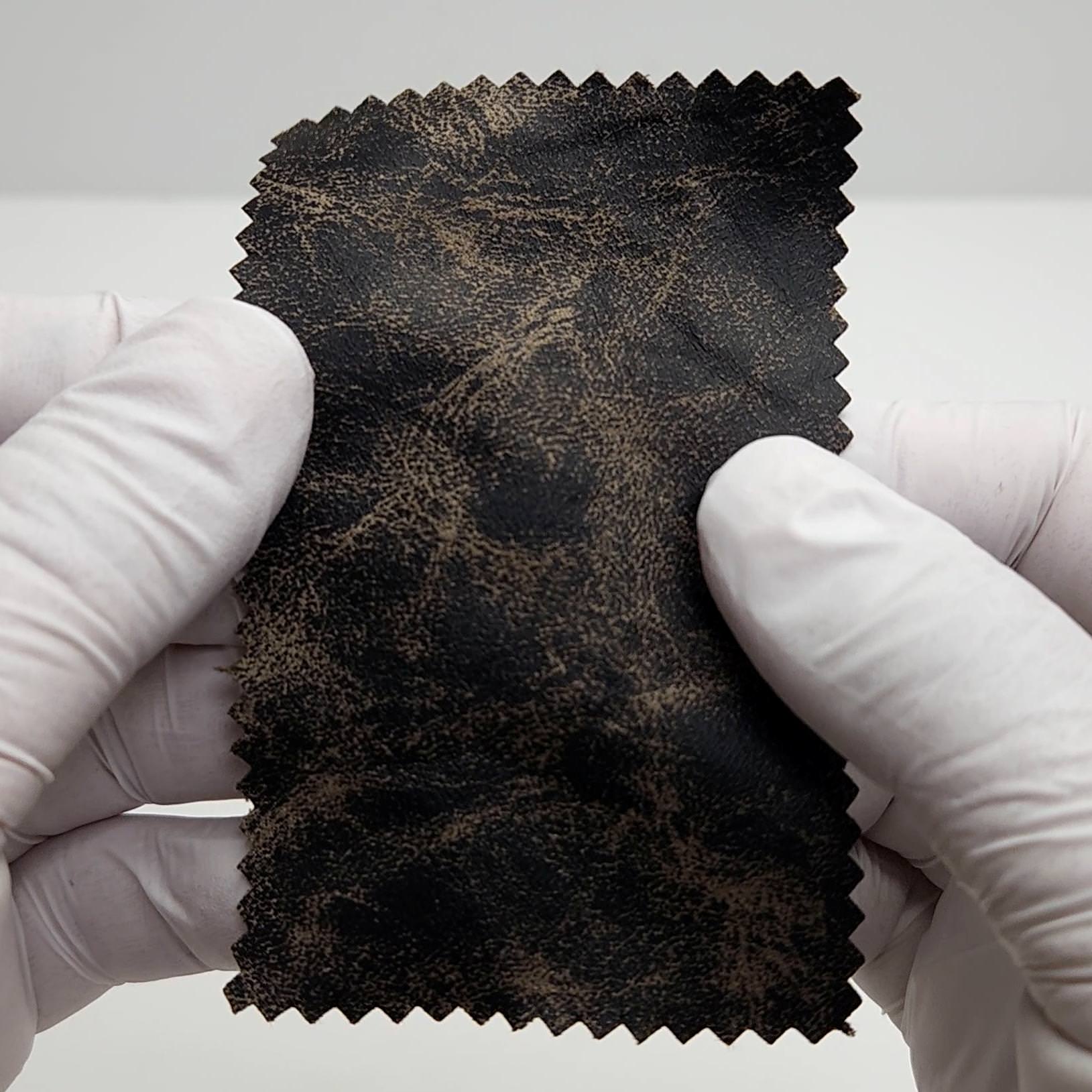 FAB1587-1-FAB1587-2-FAB1587-3-FAB1587-4-FAB1587-5 - Crack Leather Polyester Woven Fabric - FAB 1587