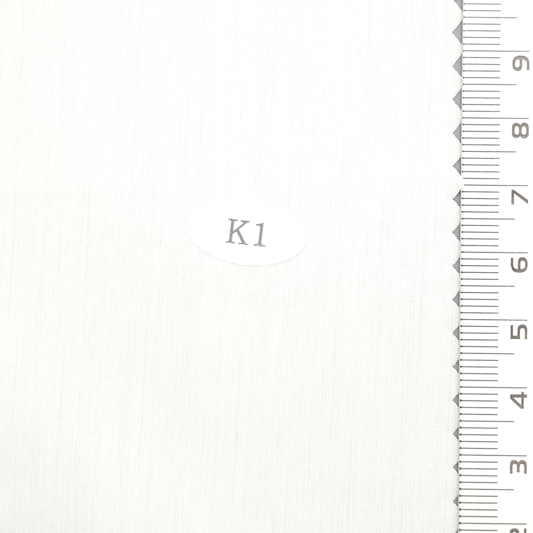 Solid Plain Recycled Cotton Polyester Woven Fabric - FAB 1700 - 15.White